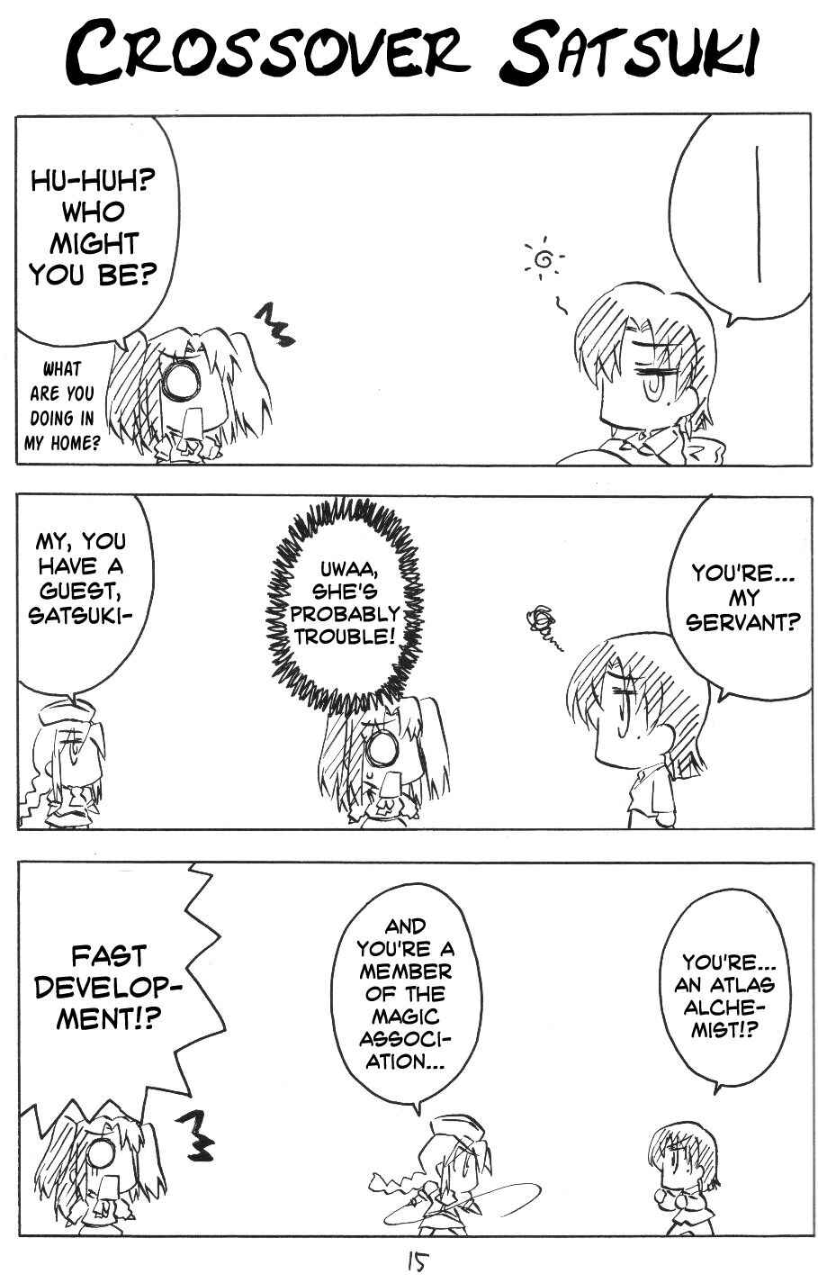 Page 1 Chapter 3 Tsukihime - Kohakuriko (Doujinshi)