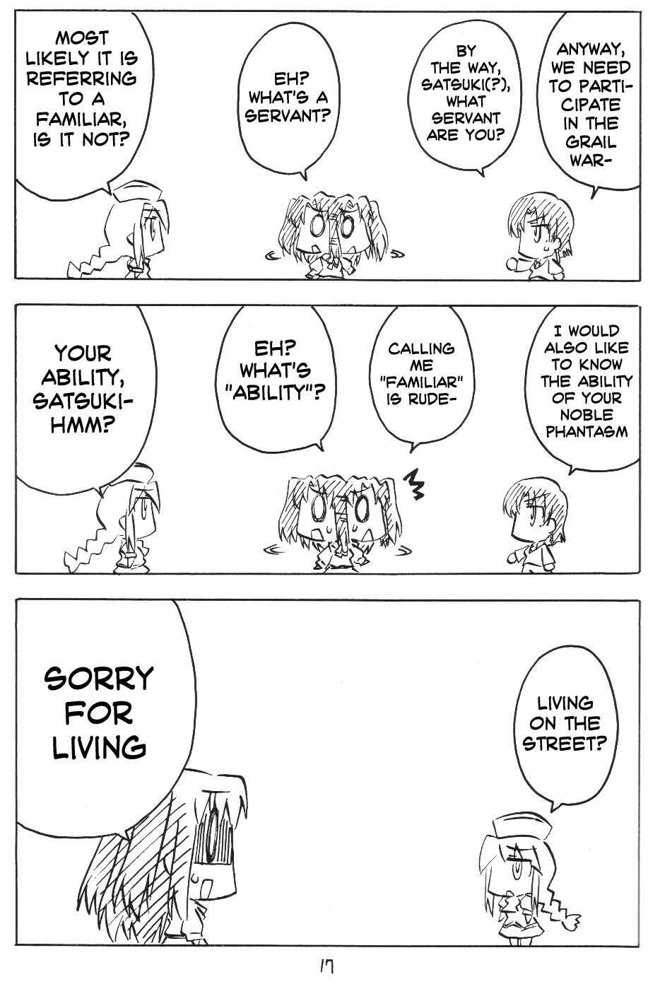 Page 3 Chapter 3 Tsukihime - Kohakuriko (Doujinshi)