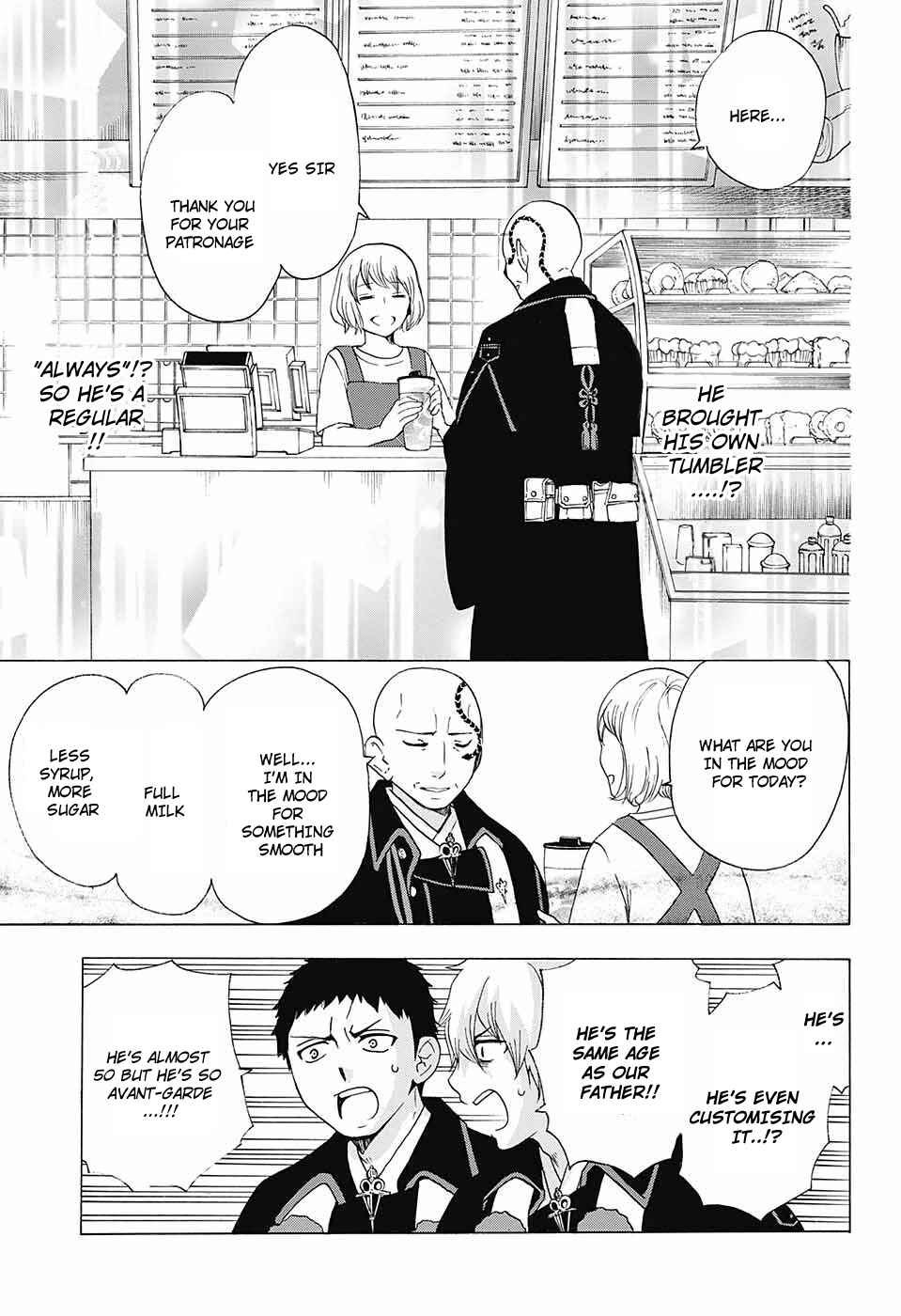 Page 8 Chapter 51 Salaryman Exorcist - Okumura Yukio no Aishuu