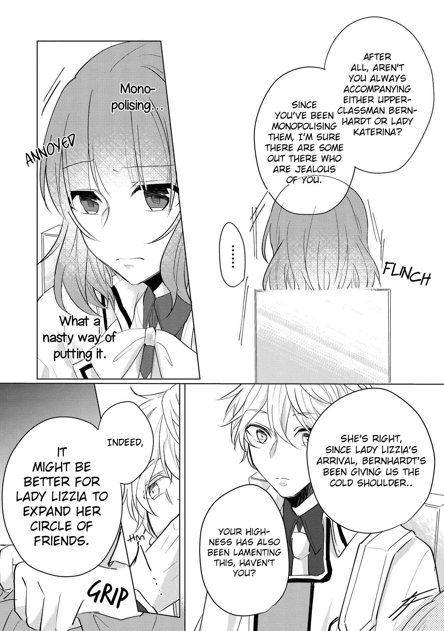 Page 21 Chapter 4 Konyakusha ga Akuyaku de Komattemasu