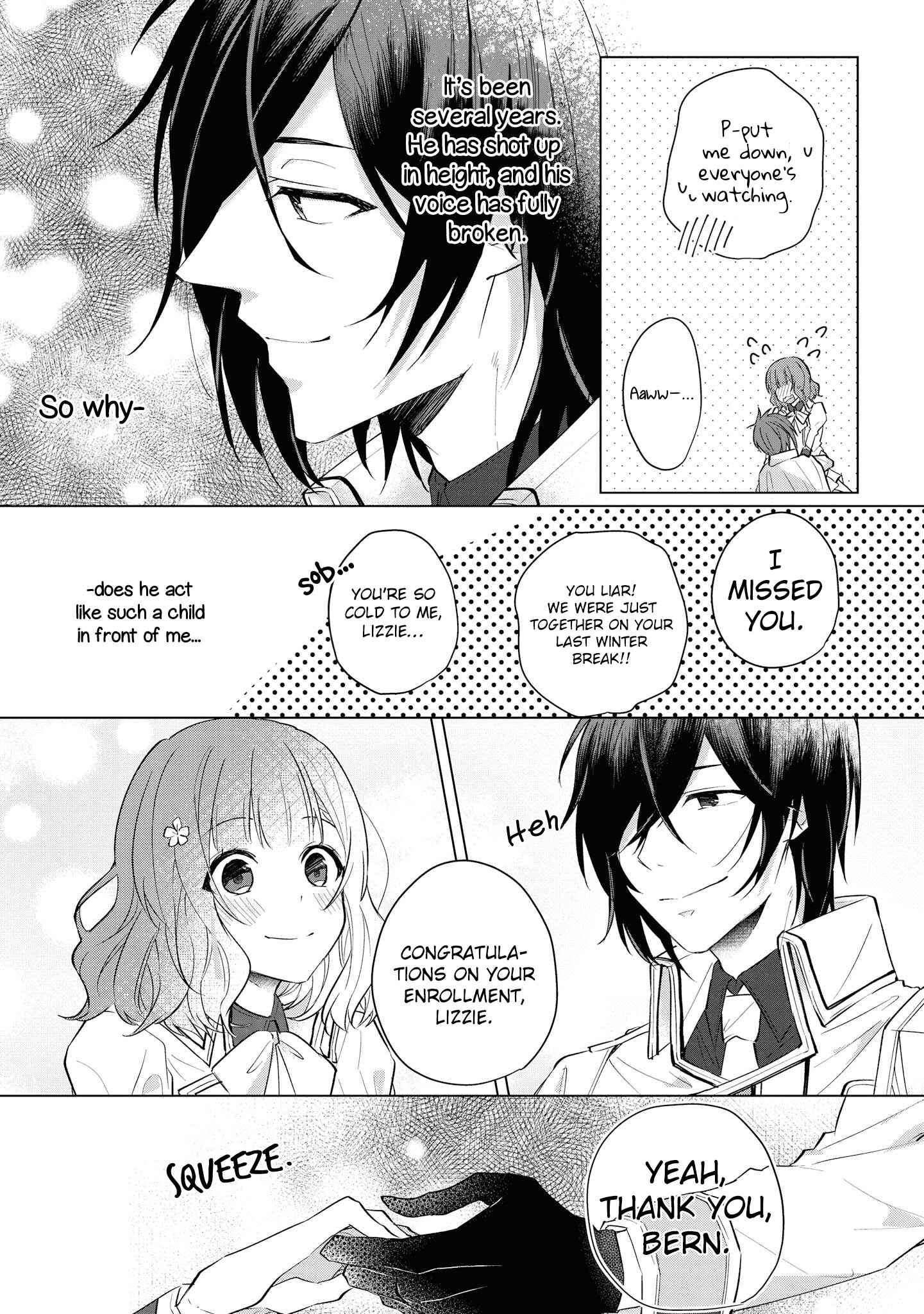 Page 4 Chapter 4 Konyakusha ga Akuyaku de Komattemasu