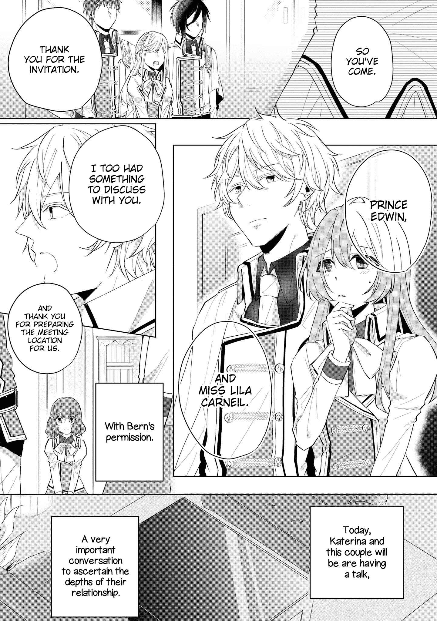 Page 13 Chapter 5 Konyakusha ga Akuyaku de Komattemasu