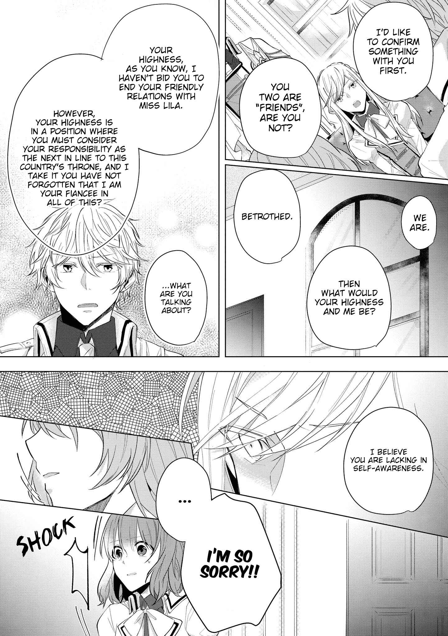 Page 14 Chapter 5 Konyakusha ga Akuyaku de Komattemasu