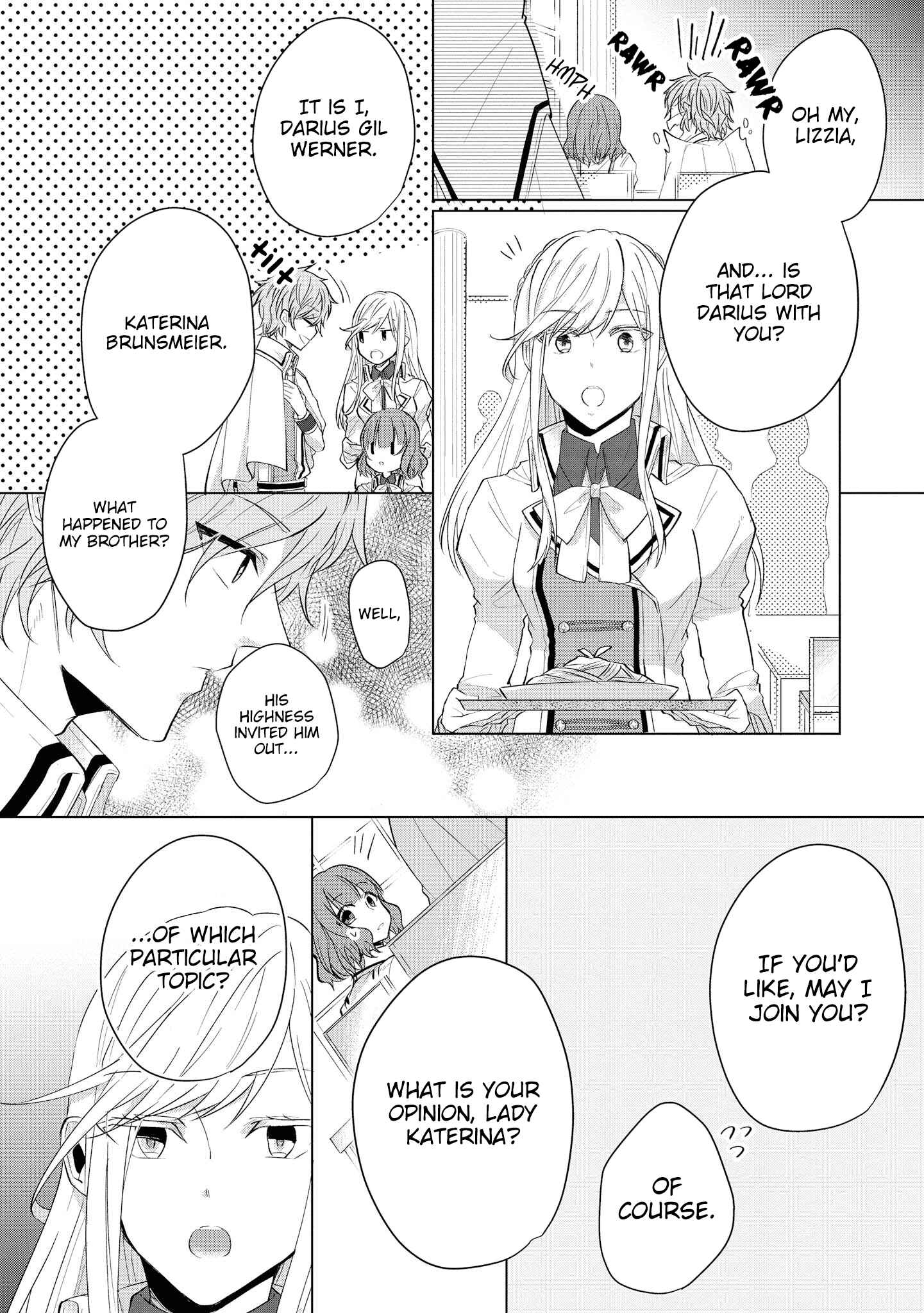 Page 4 Chapter 5 Konyakusha ga Akuyaku de Komattemasu