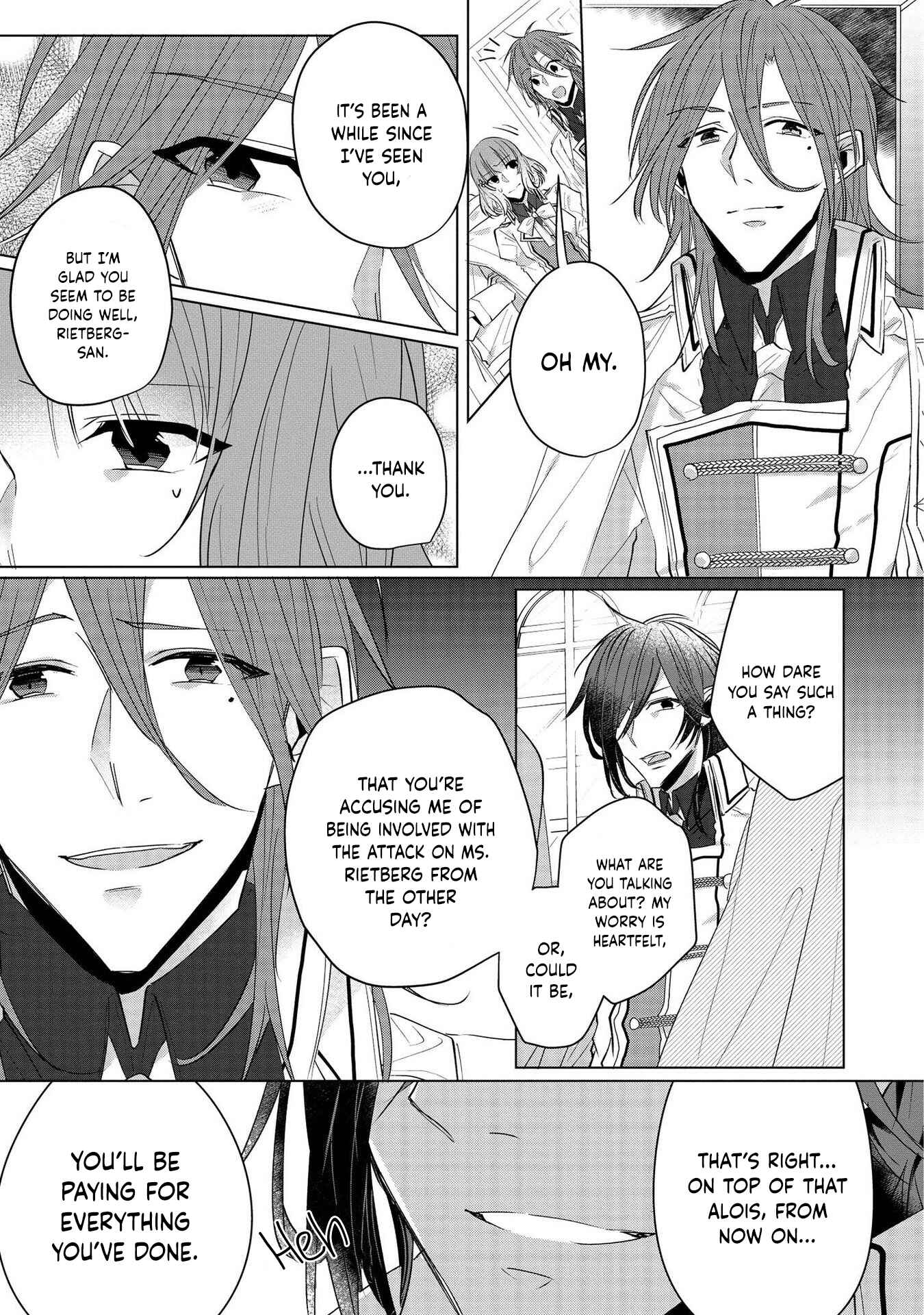 Page 11 Chapter 13 Konyakusha ga Akuyaku de Komattemasu