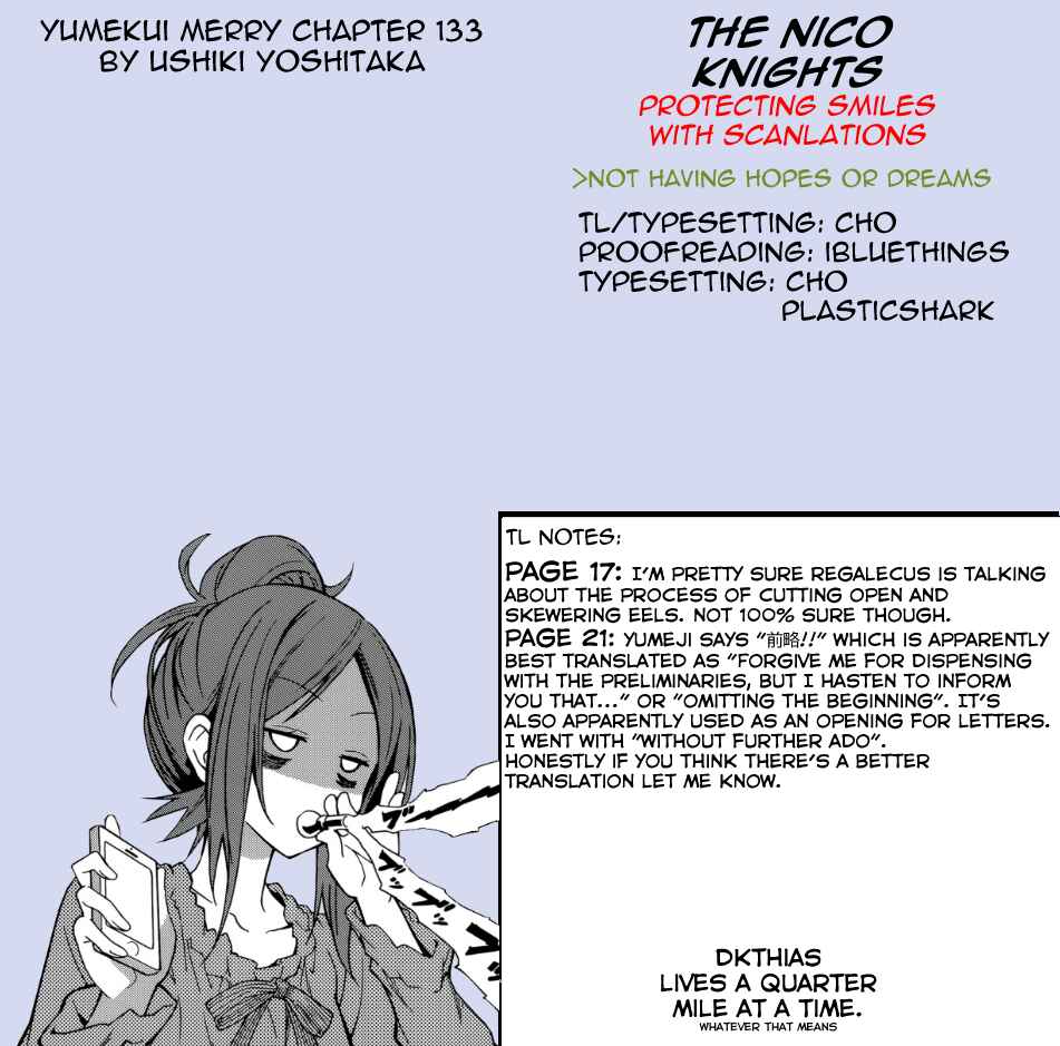 Page 31 Chapter 133 Yumekui Merry