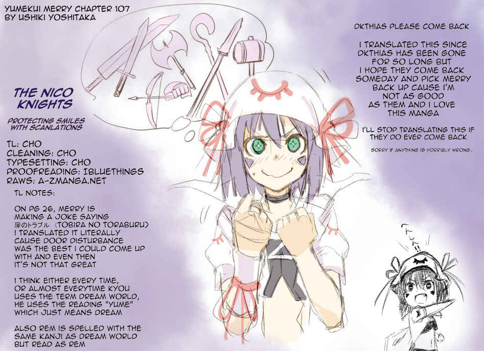 Page 31 Chapter 107 Yumekui Merry