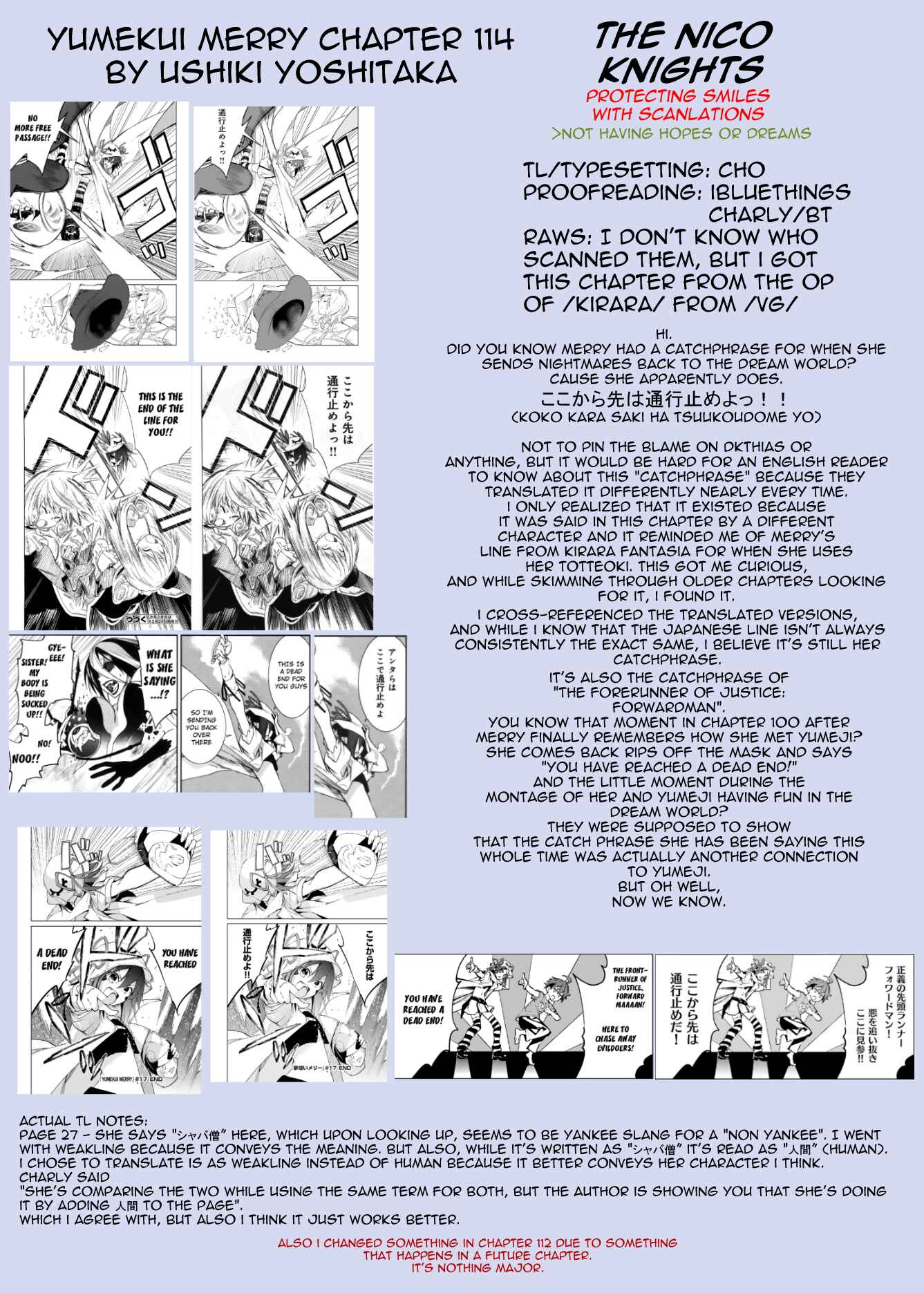 Page 29 Chapter 114 Yumekui Merry