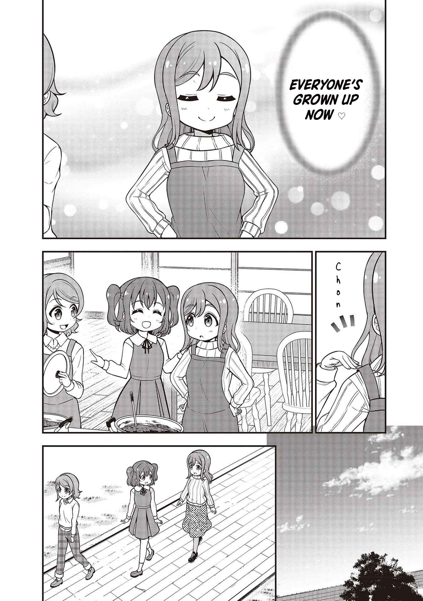 Page 10 Chapter 11 Love Live! Sunshine!! Marus 4-Koma