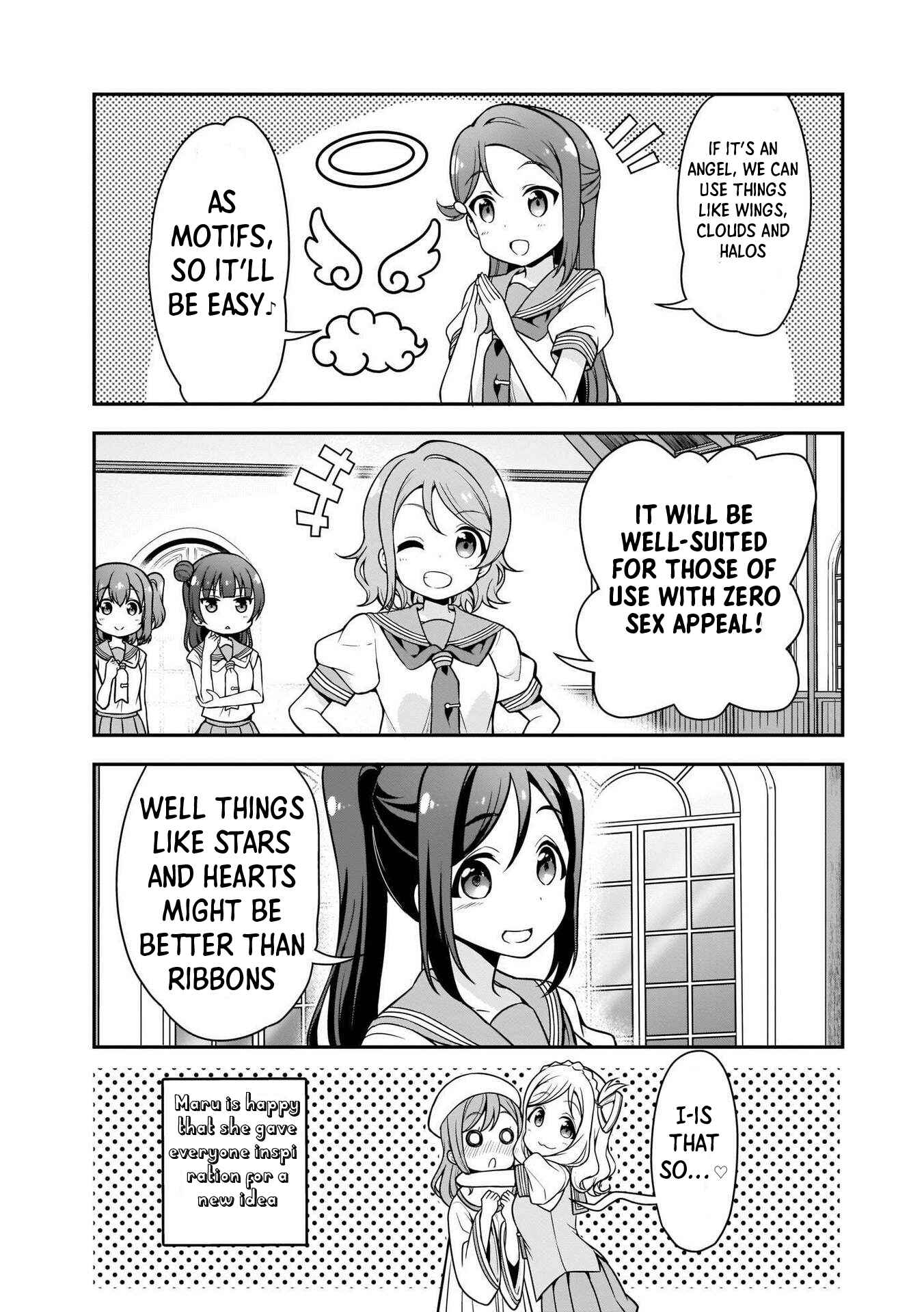 Page 6 Chapter 4 Love Live! Sunshine!! Marus 4-Koma