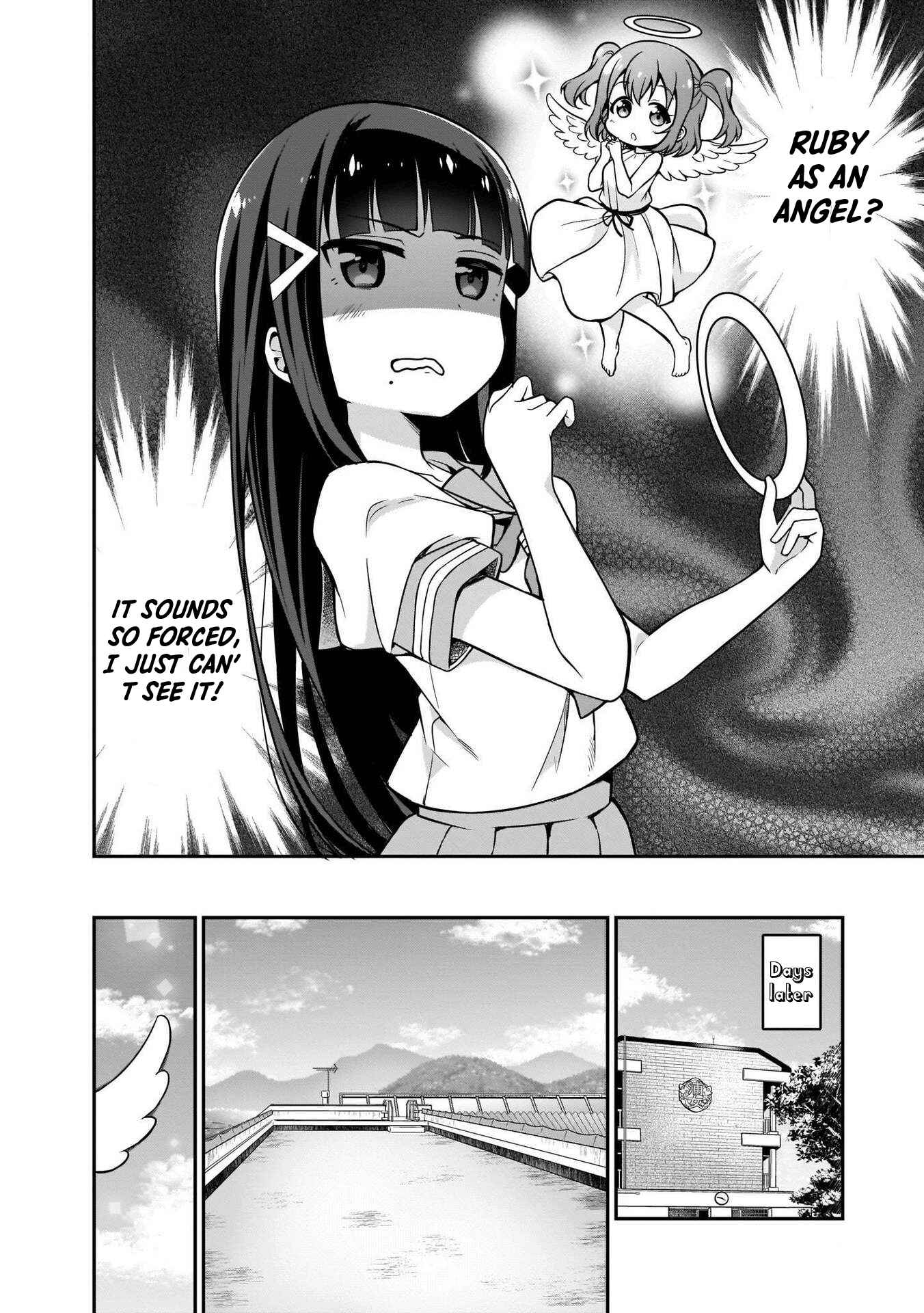 Page 8 Chapter 4 Love Live! Sunshine!! Marus 4-Koma