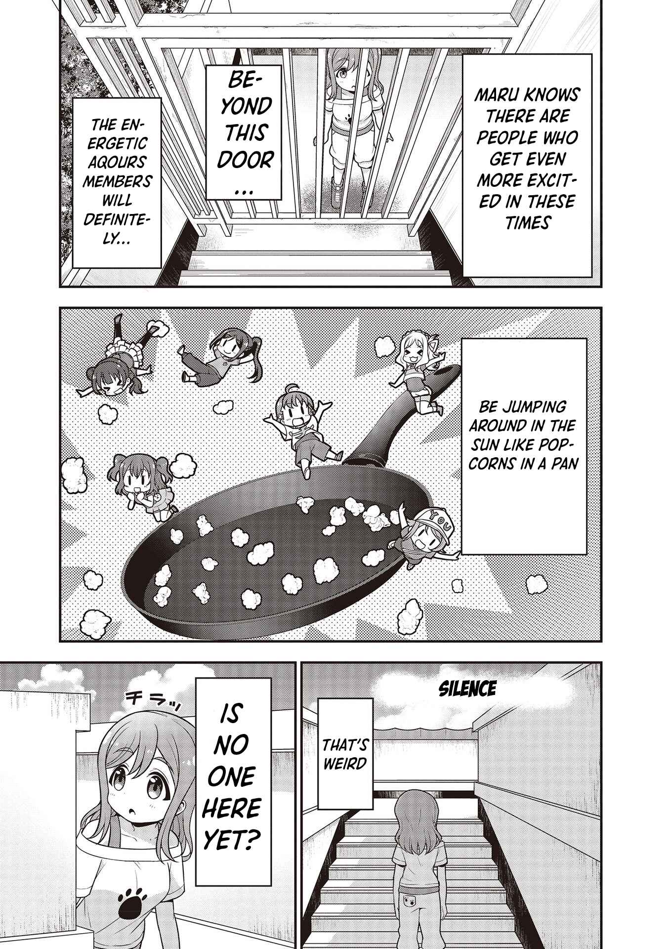 Page 5 Chapter 16 Love Live! Sunshine!! Marus 4-Koma