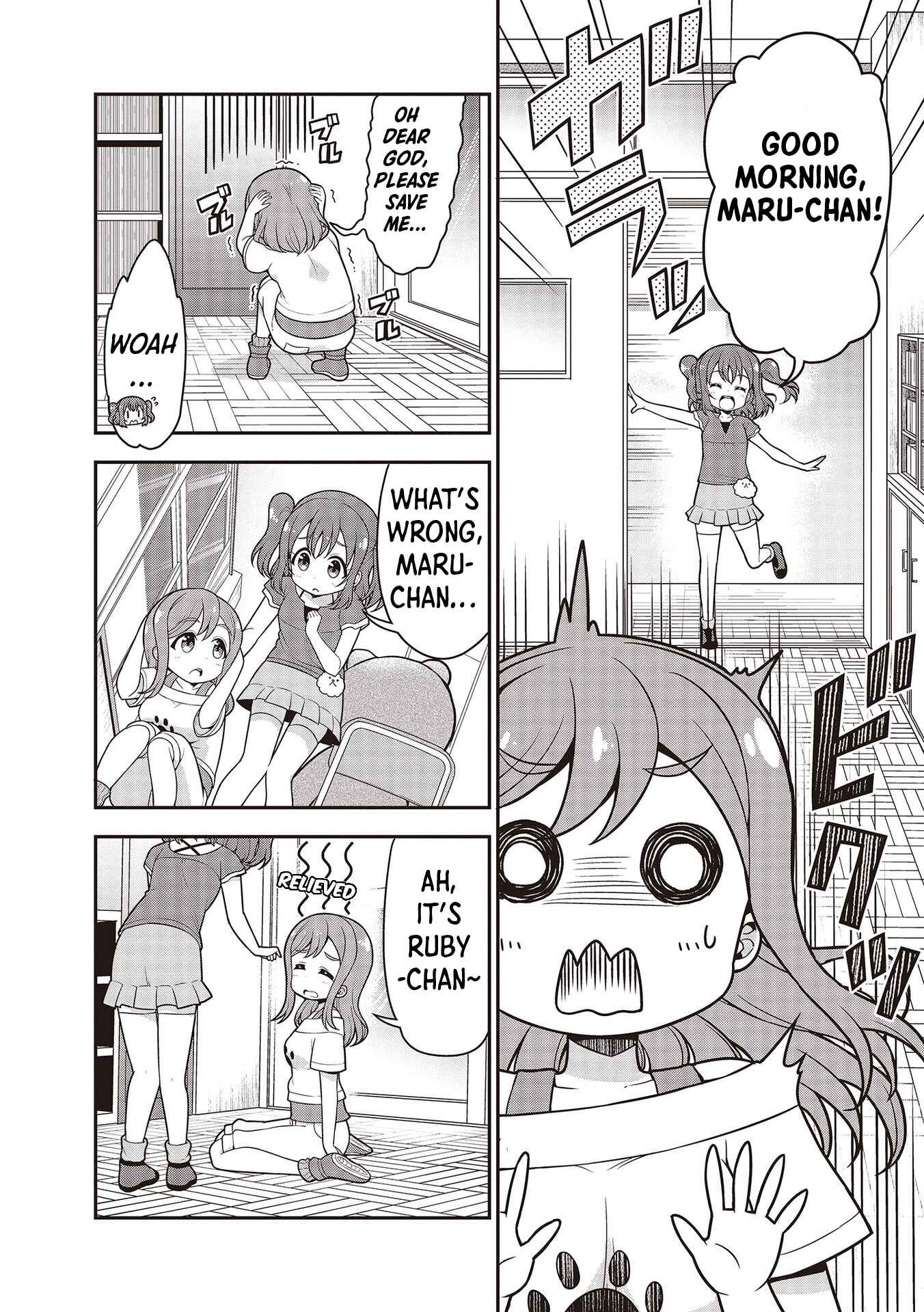 Page 8 Chapter 17 Love Live! Sunshine!! Marus 4-Koma