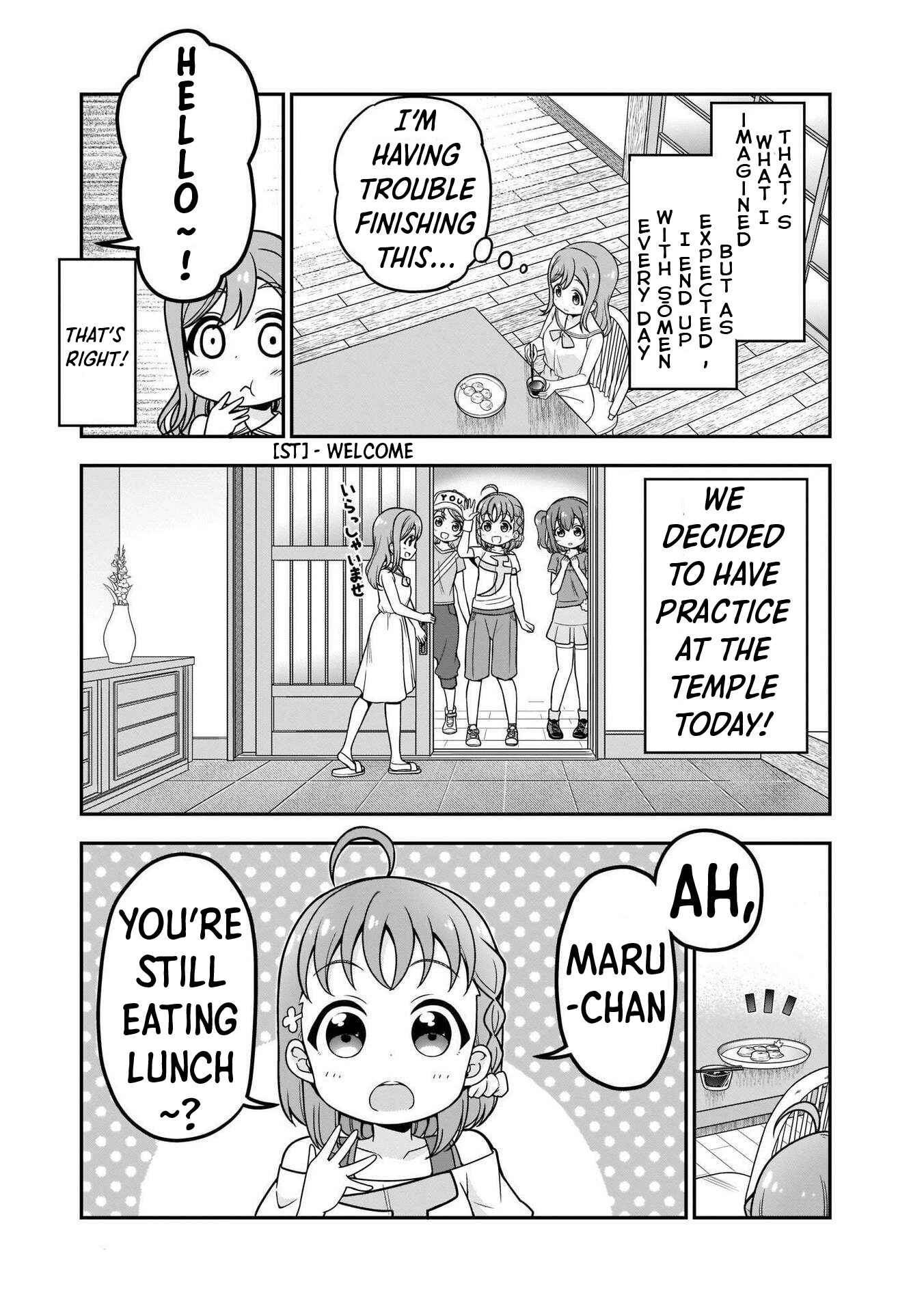 Page 7 Chapter 8 Love Live! Sunshine!! Marus 4-Koma