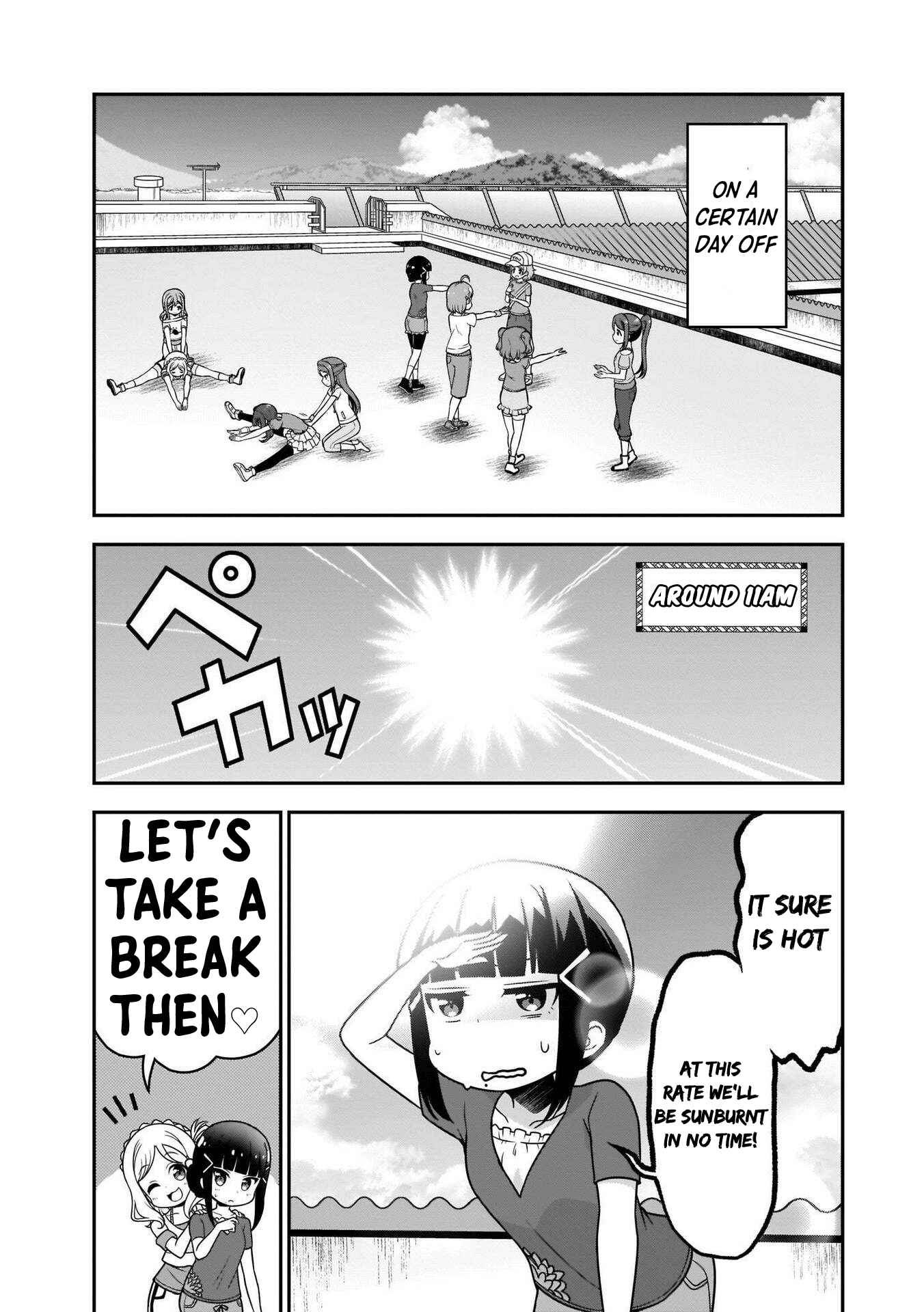 Page 4 Chapter 6 Love Live! Sunshine!! Marus 4-Koma