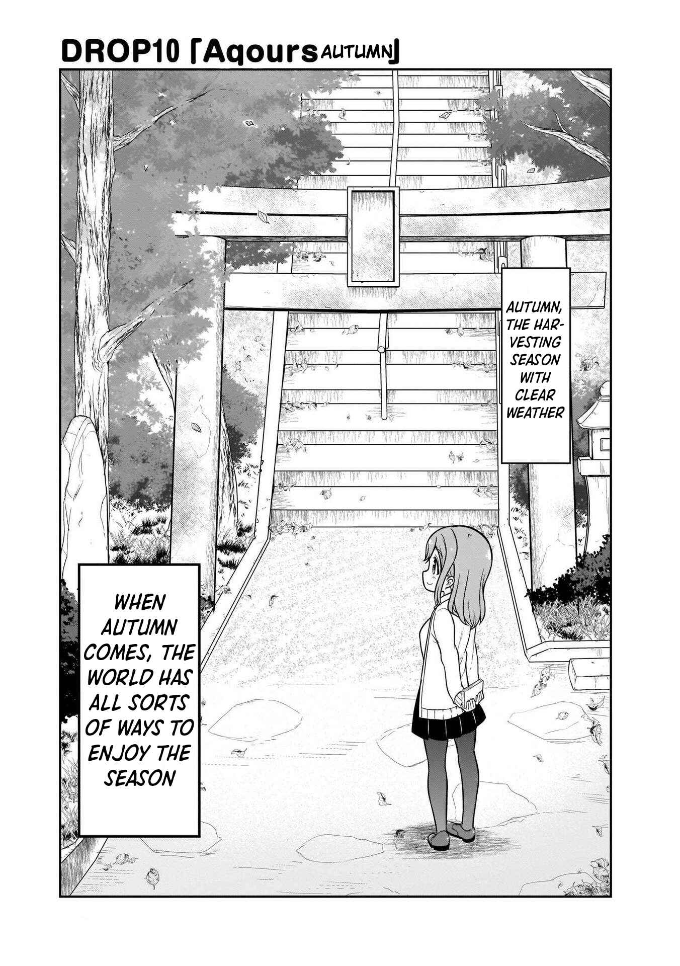 Page 3 Chapter 10 Love Live! Sunshine!! Marus 4-Koma