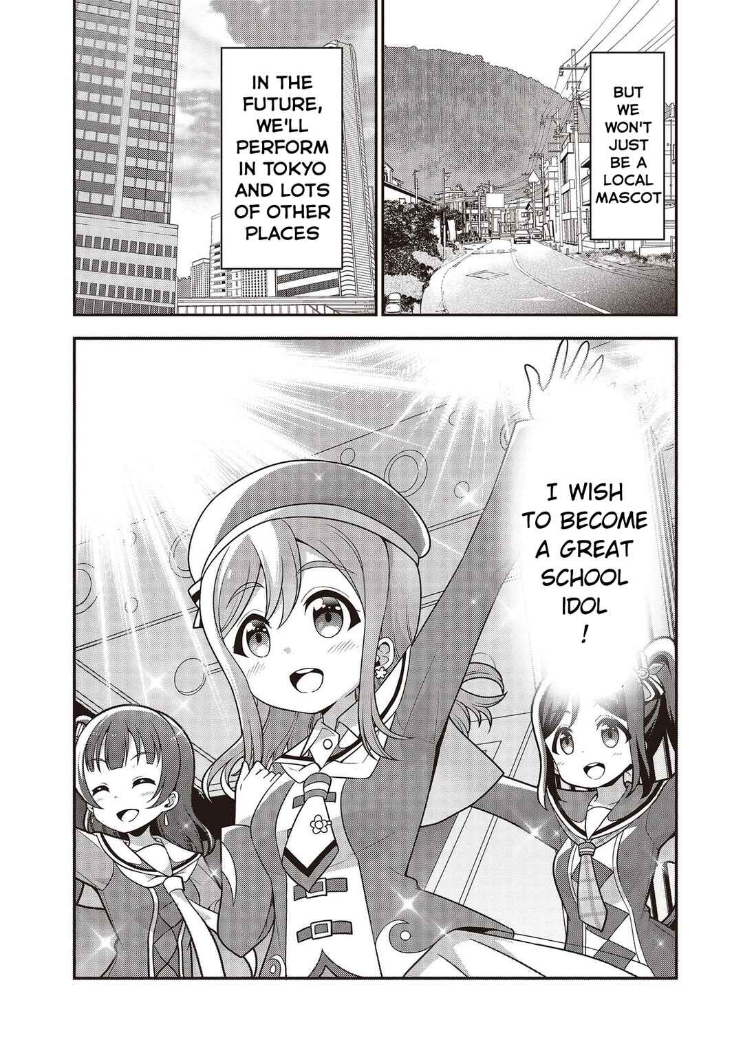 Page 10 Chapter 18 Love Live! Sunshine!! Marus 4-Koma