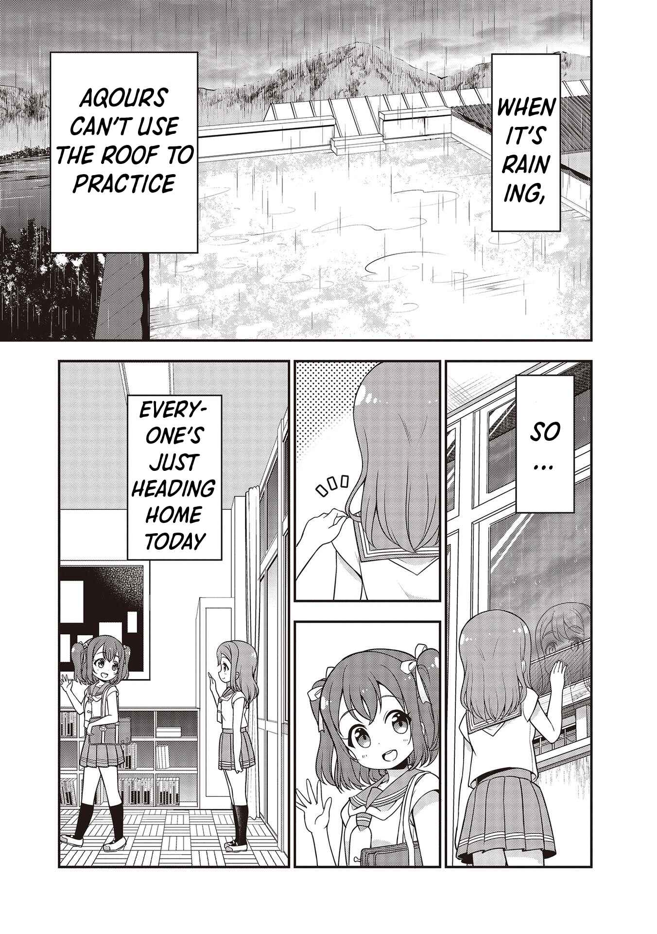 Page 5 Chapter 14 Love Live! Sunshine!! Marus 4-Koma