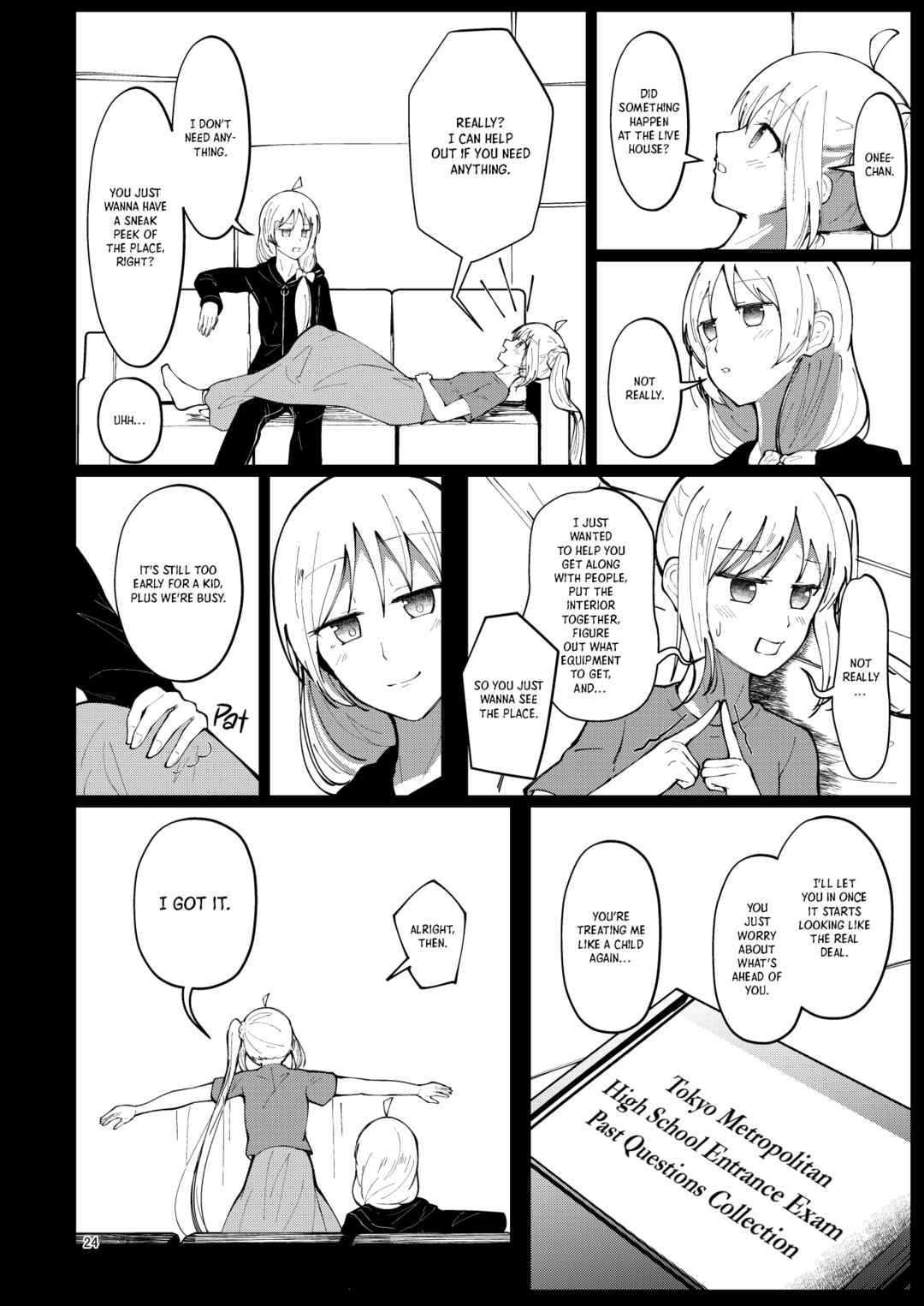 Page 23 Chapter Unknown_abf6 Bocchi the Rock! - The Starlight Piercing the Darkness of Night (Doujinshi)
