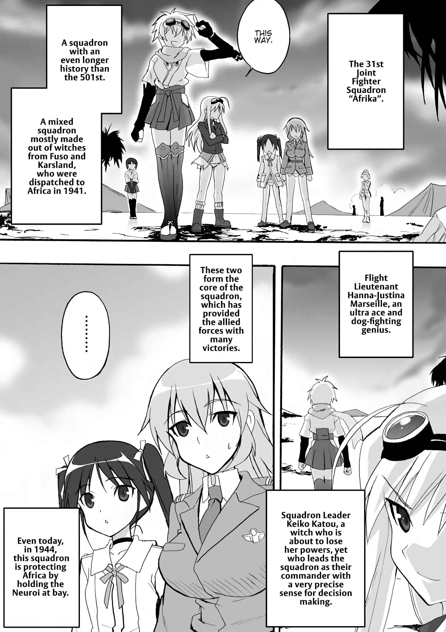 Page 2 Chapter 3 Strike Witches - The Sky That Connect Us
