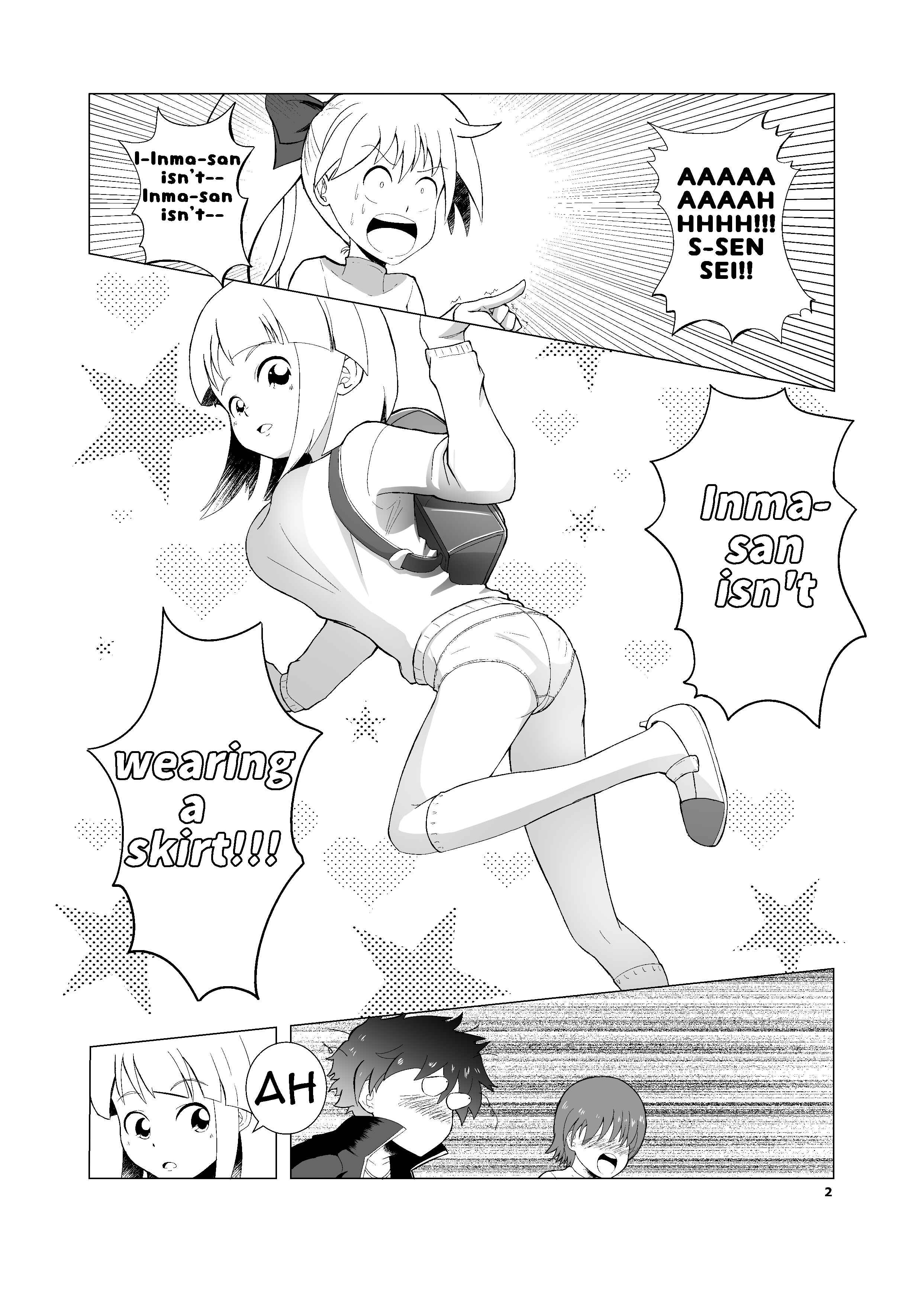 Page 2 Chapter Unknown_5437 Sensei! Inma-san wa Skirt Haitemasen