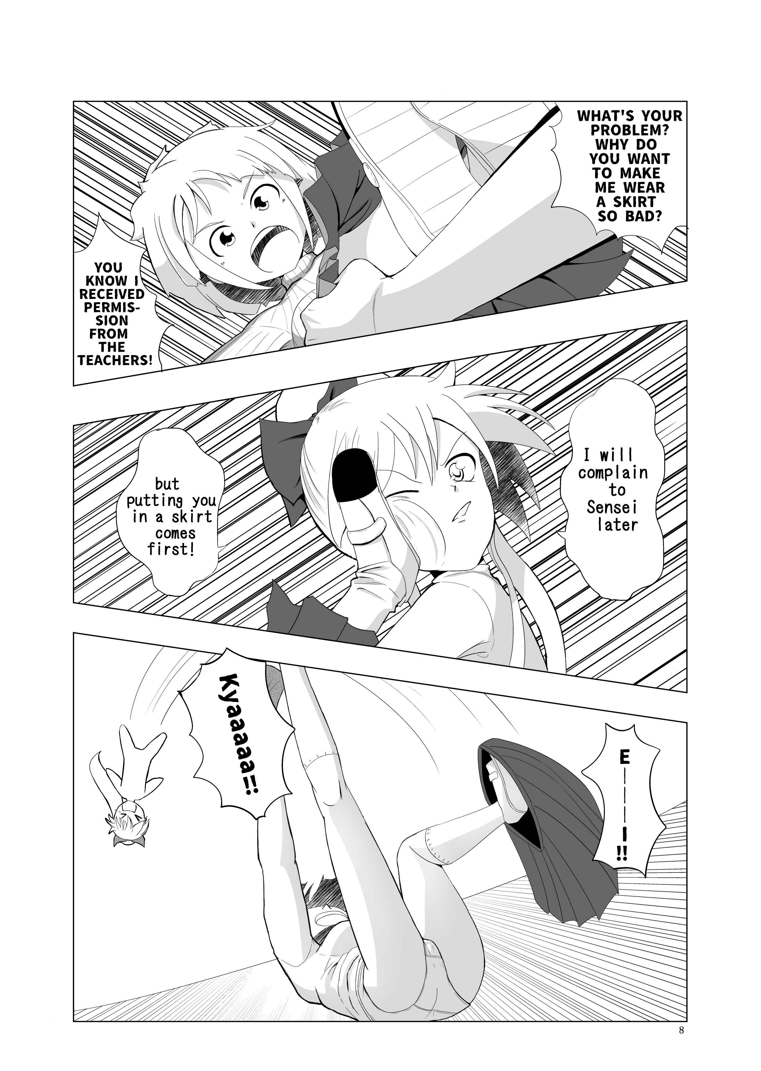 Page 7 Chapter Unknown_5437 Sensei! Inma-san wa Skirt Haitemasen