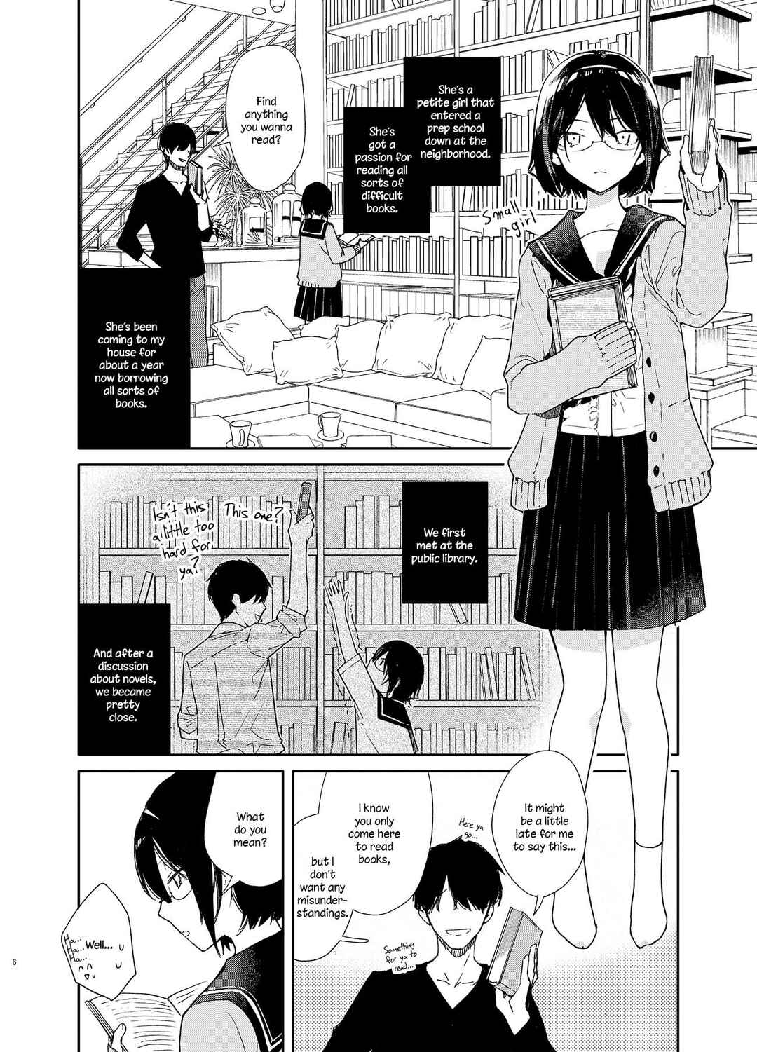 Page 6 Chapter Unknown_917b Chiteki Bungaku Bishoujo to Ikimakuri Obenkyou♥Ecchi