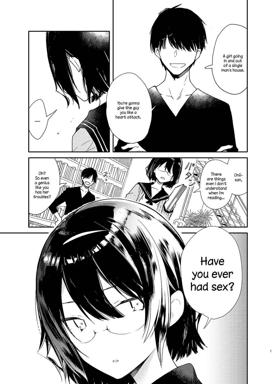 Page 7 Chapter Unknown_917b Chiteki Bungaku Bishoujo to Ikimakuri Obenkyou♥Ecchi