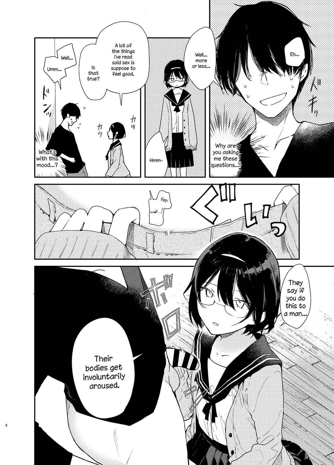 Page 8 Chapter Unknown_917b Chiteki Bungaku Bishoujo to Ikimakuri Obenkyou♥Ecchi