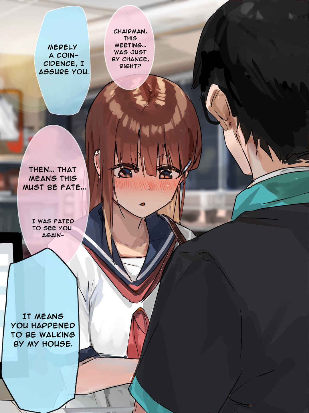 Page 1 Chapter 1 Kokugo ga Nigate na Iincho