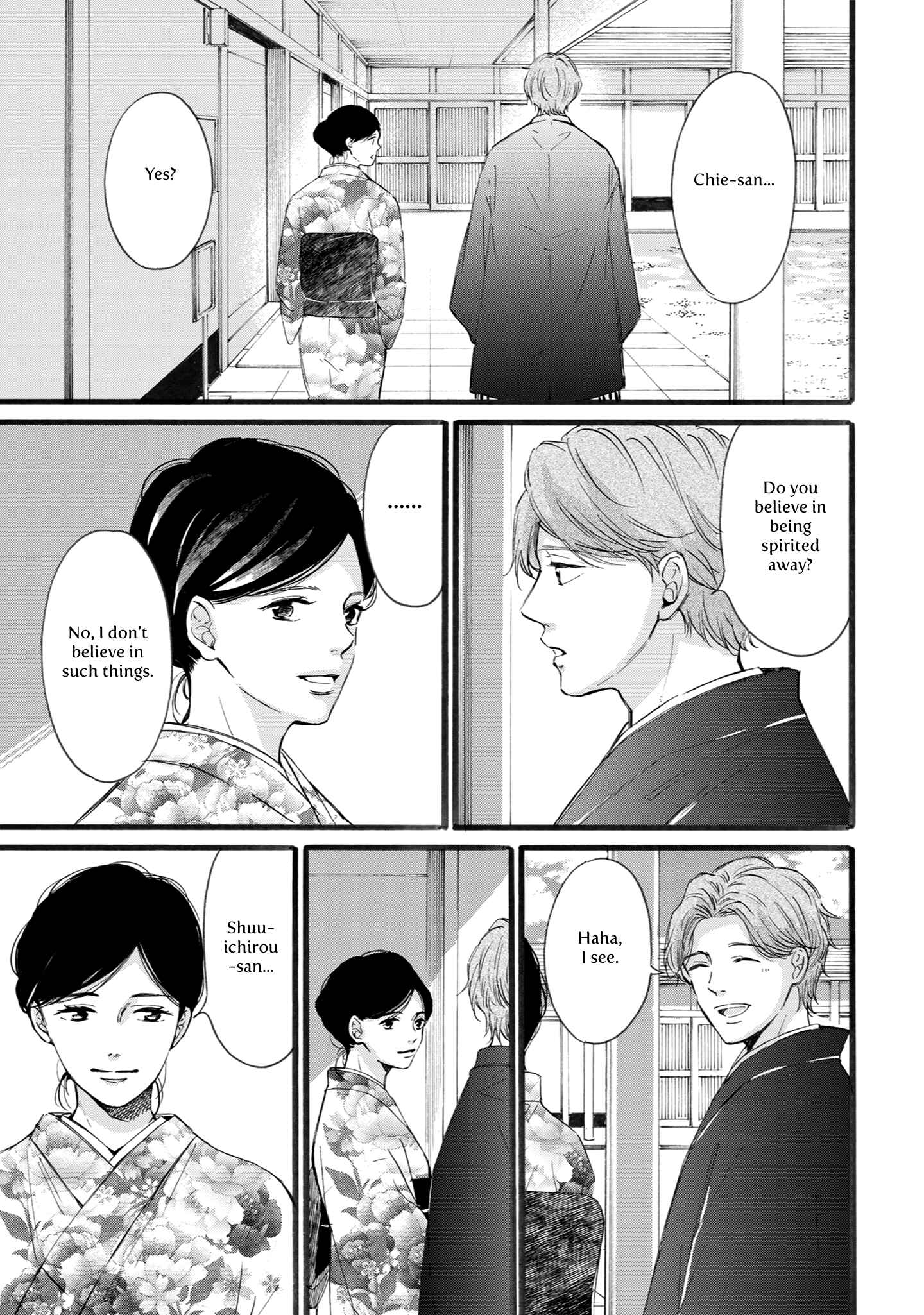 Page 38 Chapter 7 Shounen to Kamikakushi