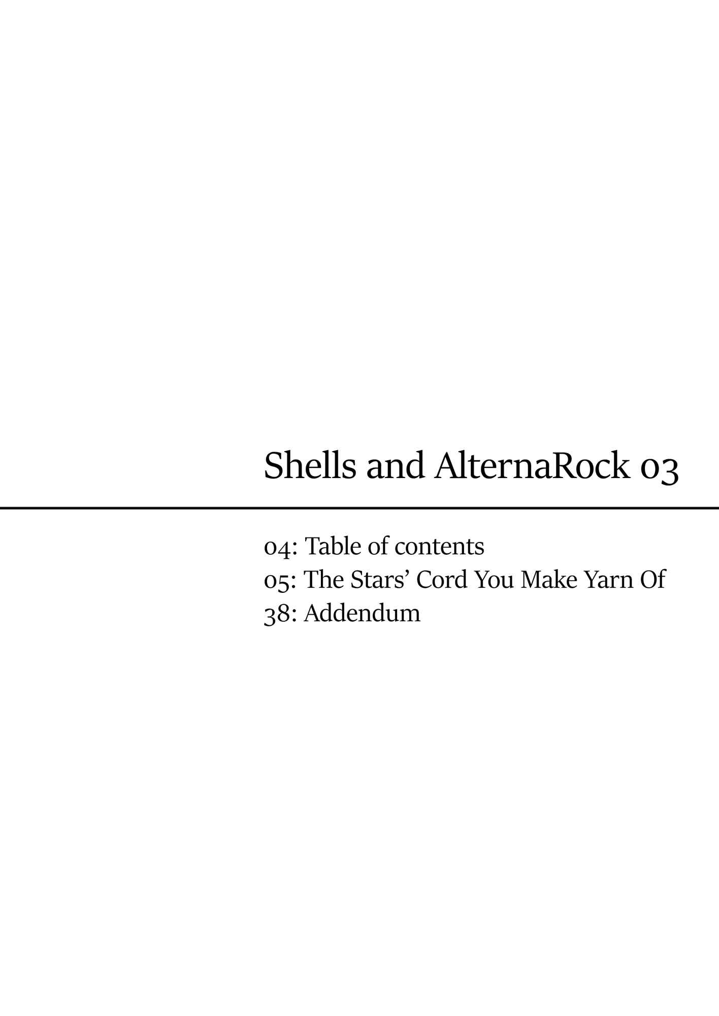 Page 3 Chapter 3 Kai to AlternaRock