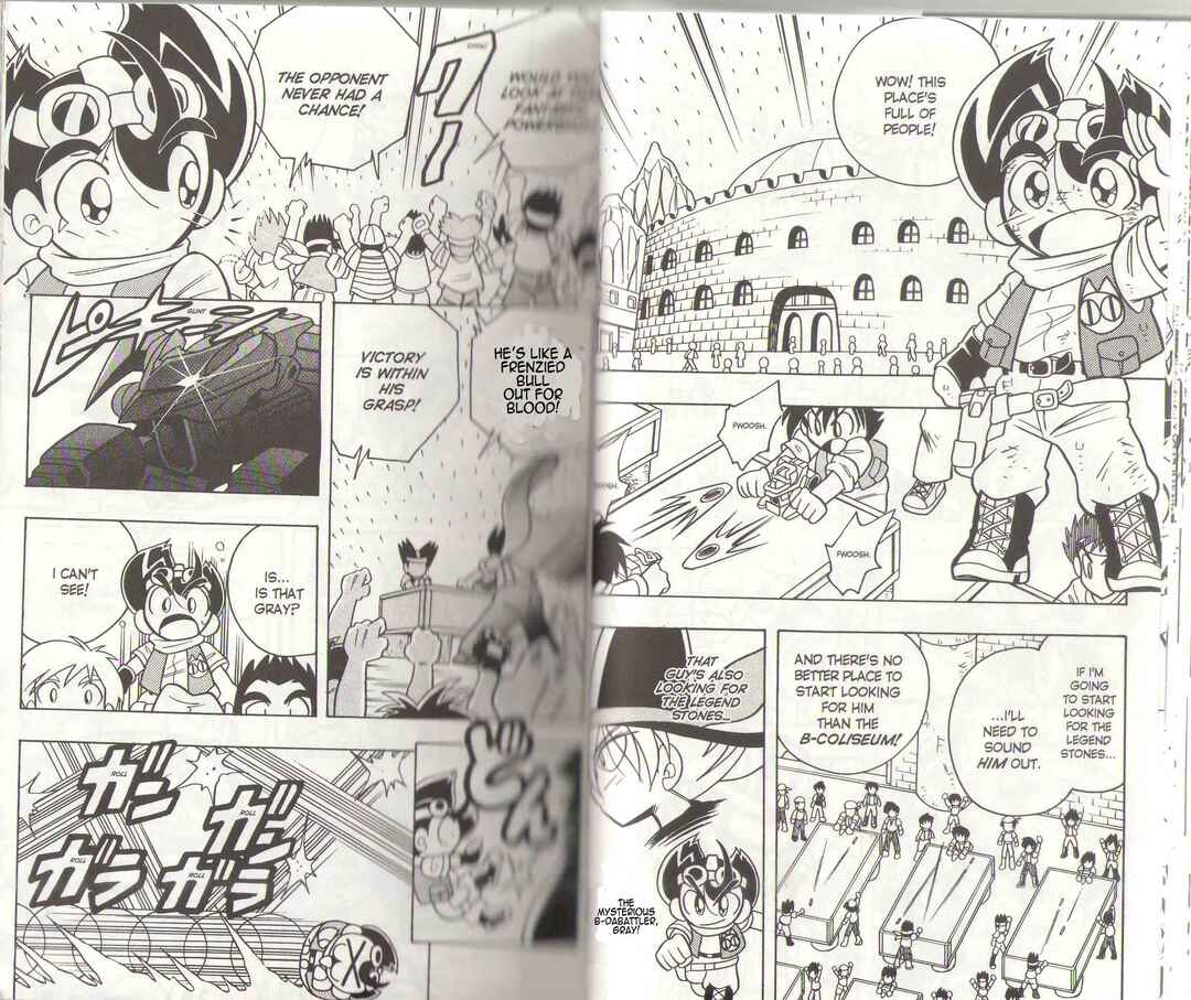Page 3 Chapter 2 B-Legend! Battle B-Daman