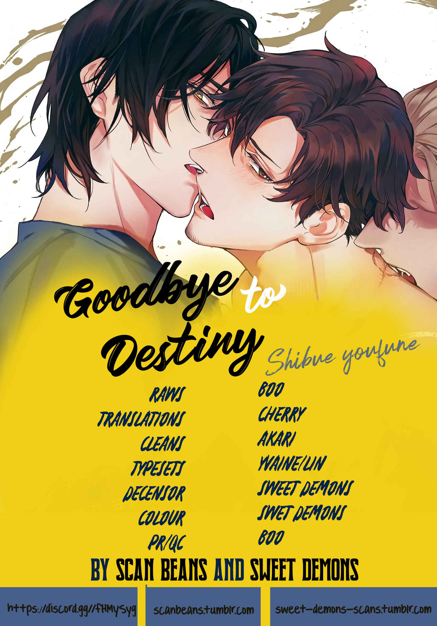 Page 1 Chapter 1 Goodbye to Destiny