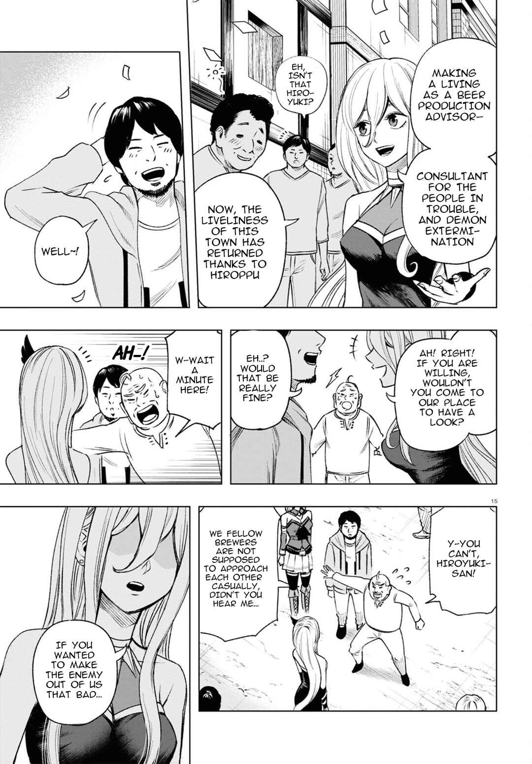 Page 16 Chapter 8 Hiroyuki, Isekai demo Ronpa de Mushou Shimasu