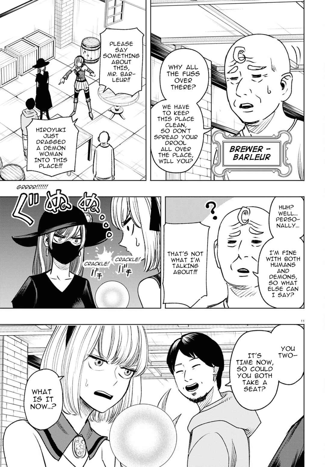 Page 11 Chapter 6 Hiroyuki, Isekai demo Ronpa de Mushou Shimasu