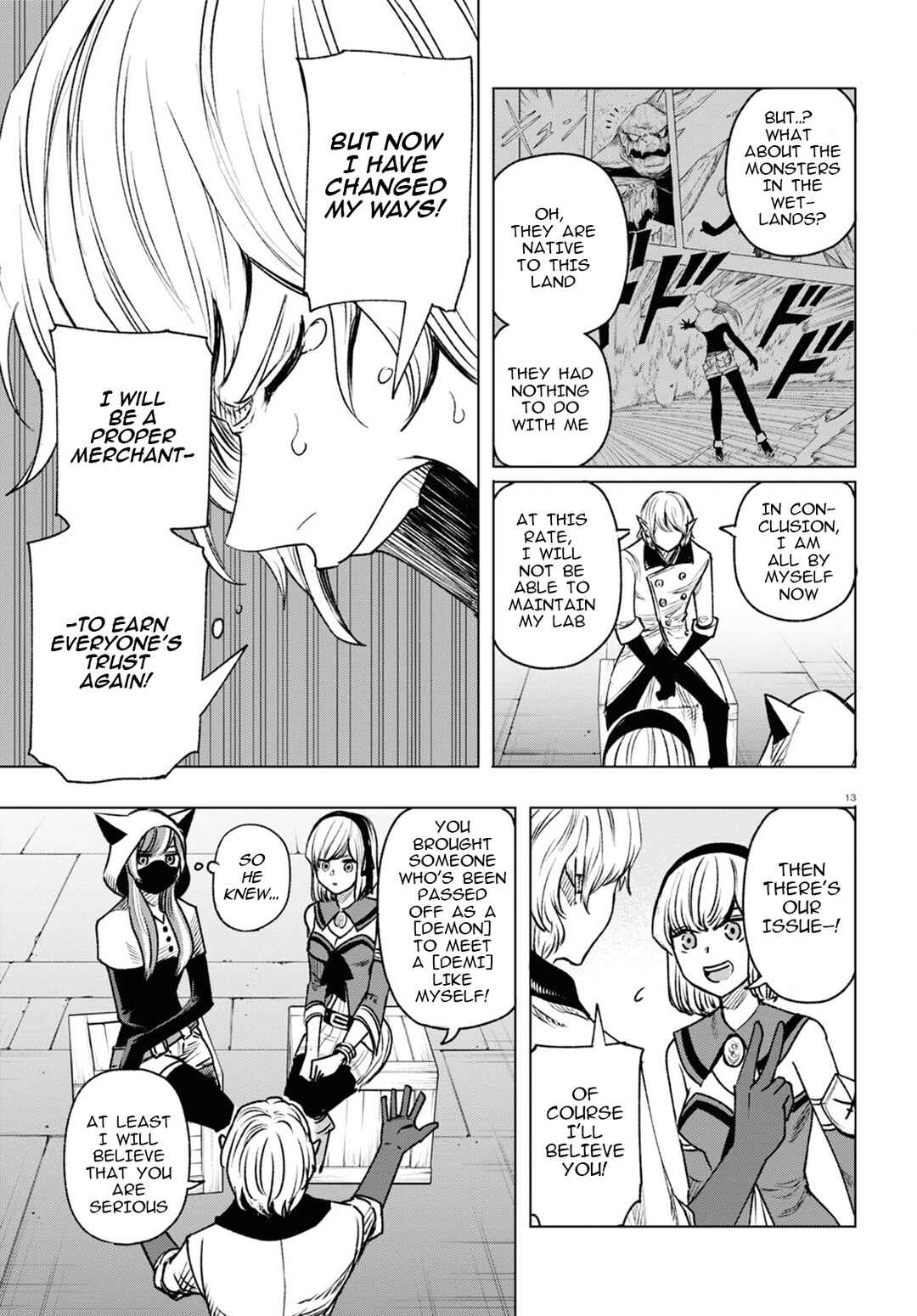 Page 14 Chapter 7 Hiroyuki, Isekai demo Ronpa de Mushou Shimasu