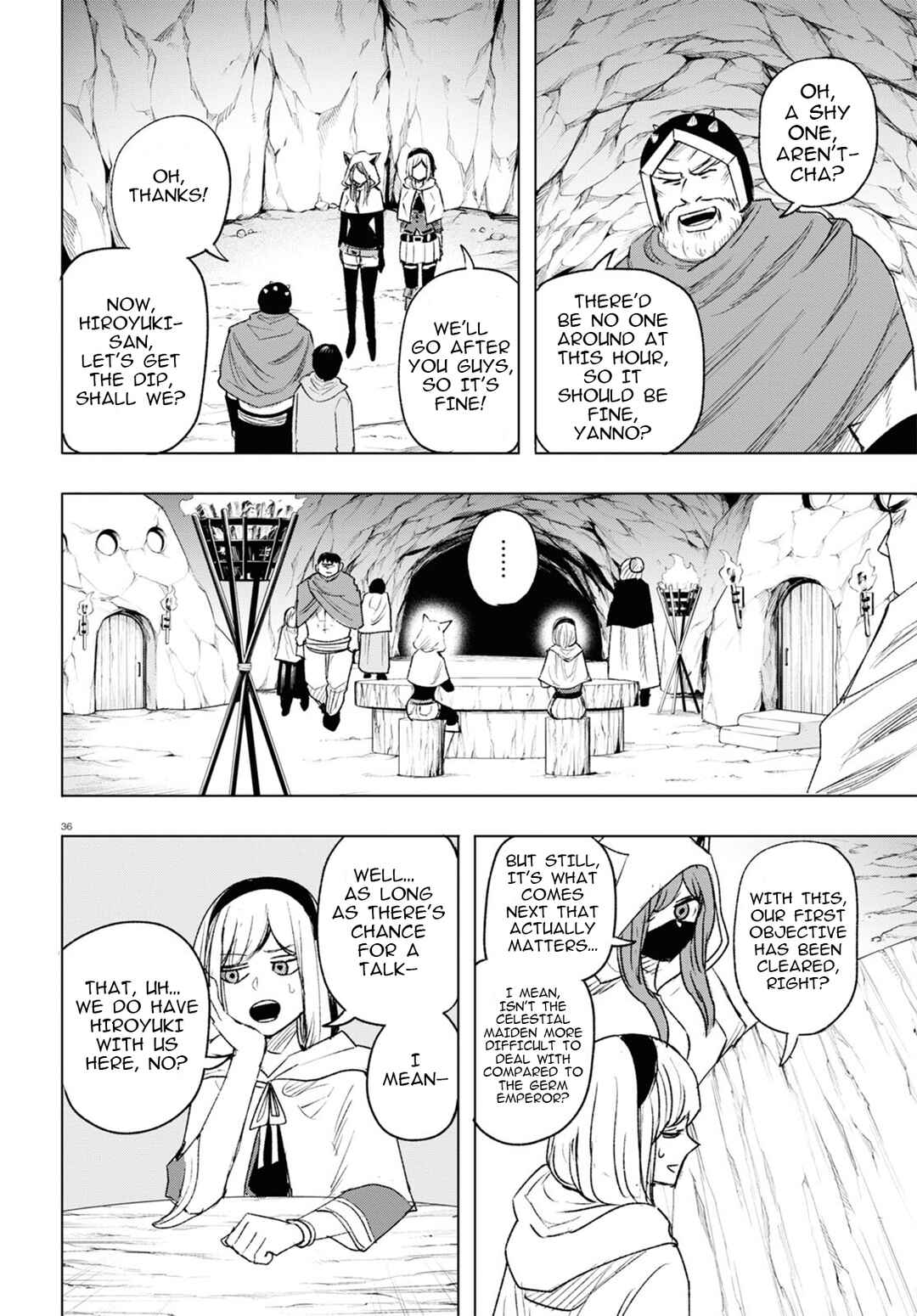 Page 36 Chapter 10 Hiroyuki, Isekai demo Ronpa de Mushou Shimasu