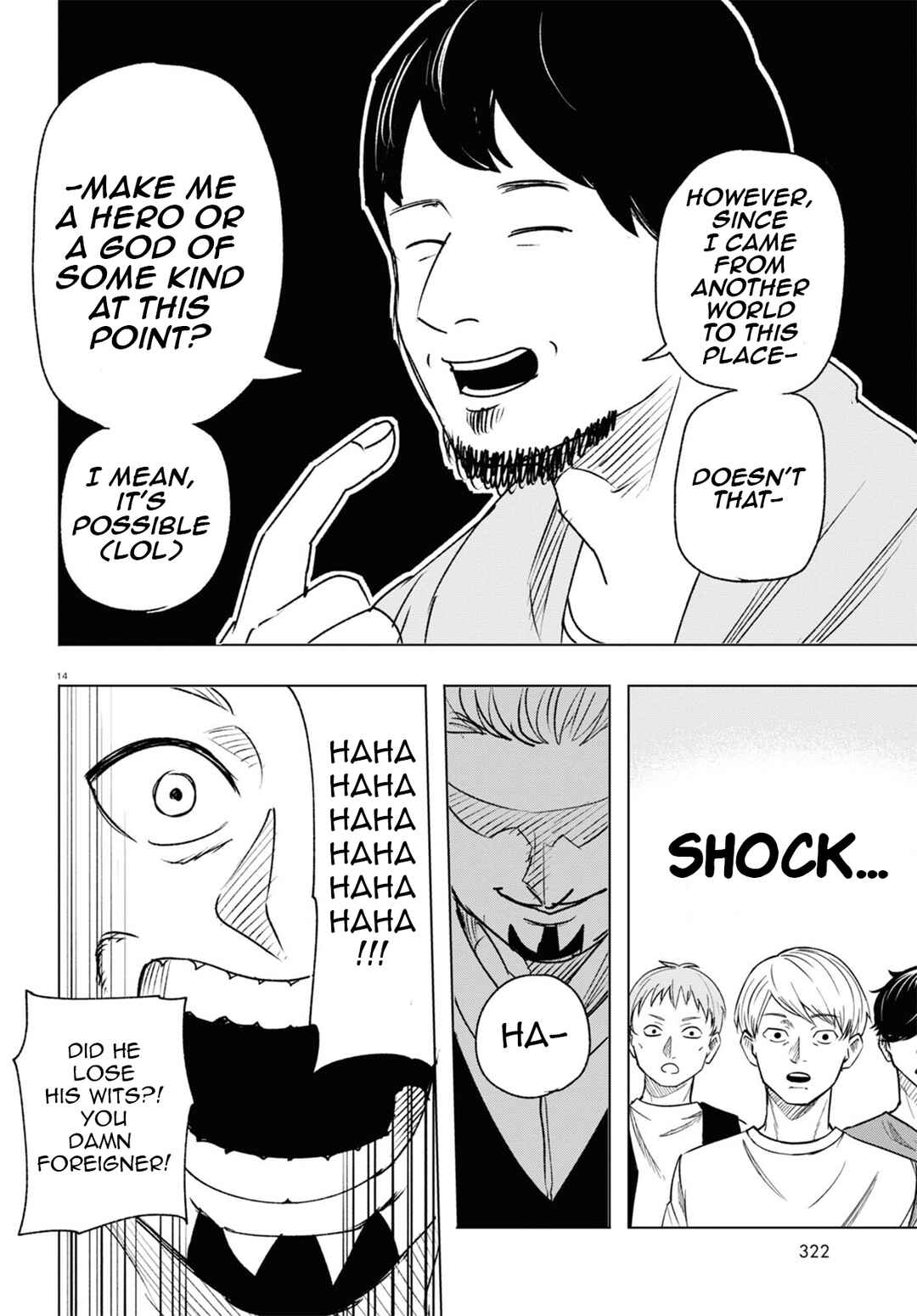 Page 15 Chapter 13 Hiroyuki, Isekai demo Ronpa de Mushou Shimasu