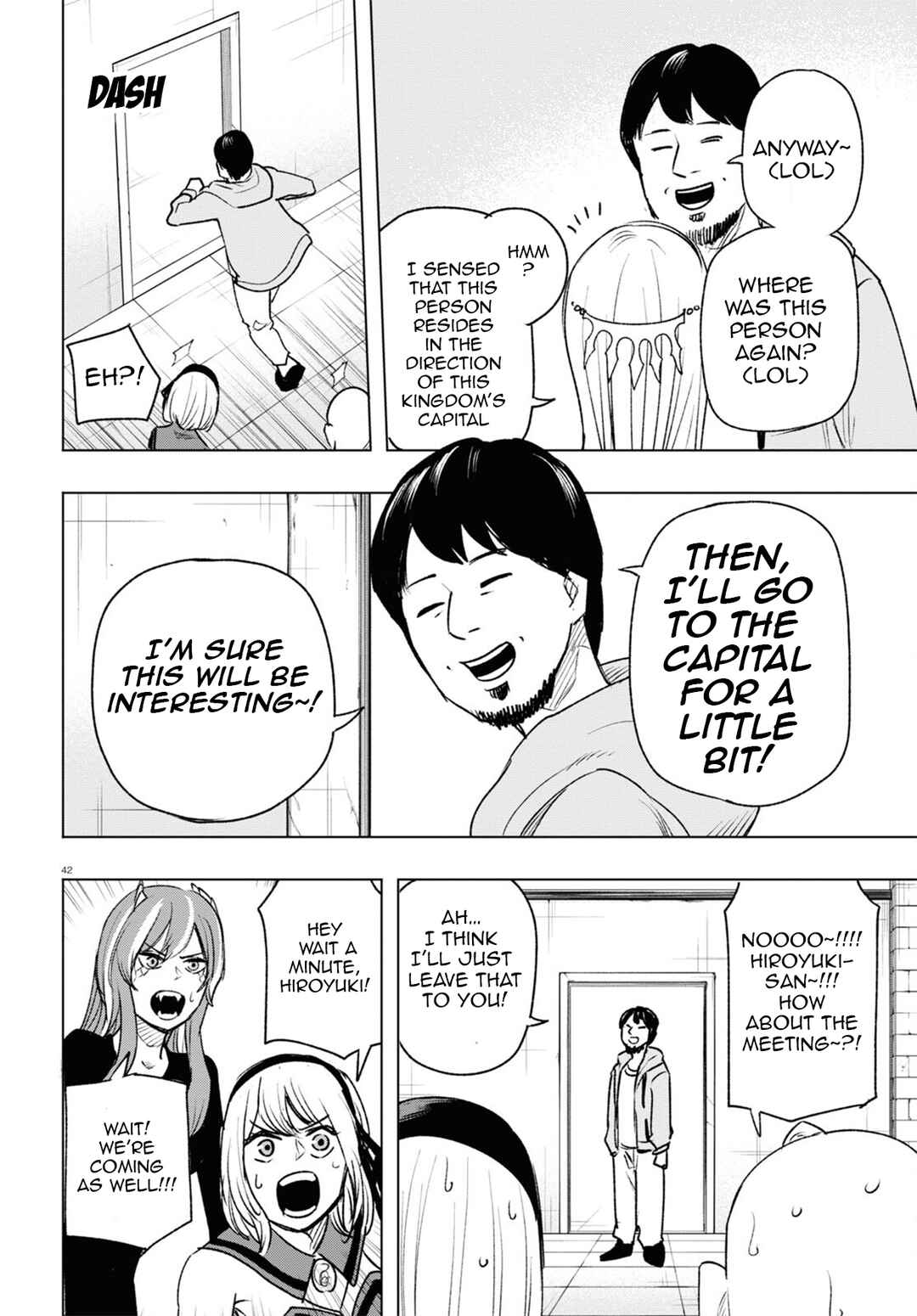 Page 43 Chapter 13 Hiroyuki, Isekai demo Ronpa de Mushou Shimasu