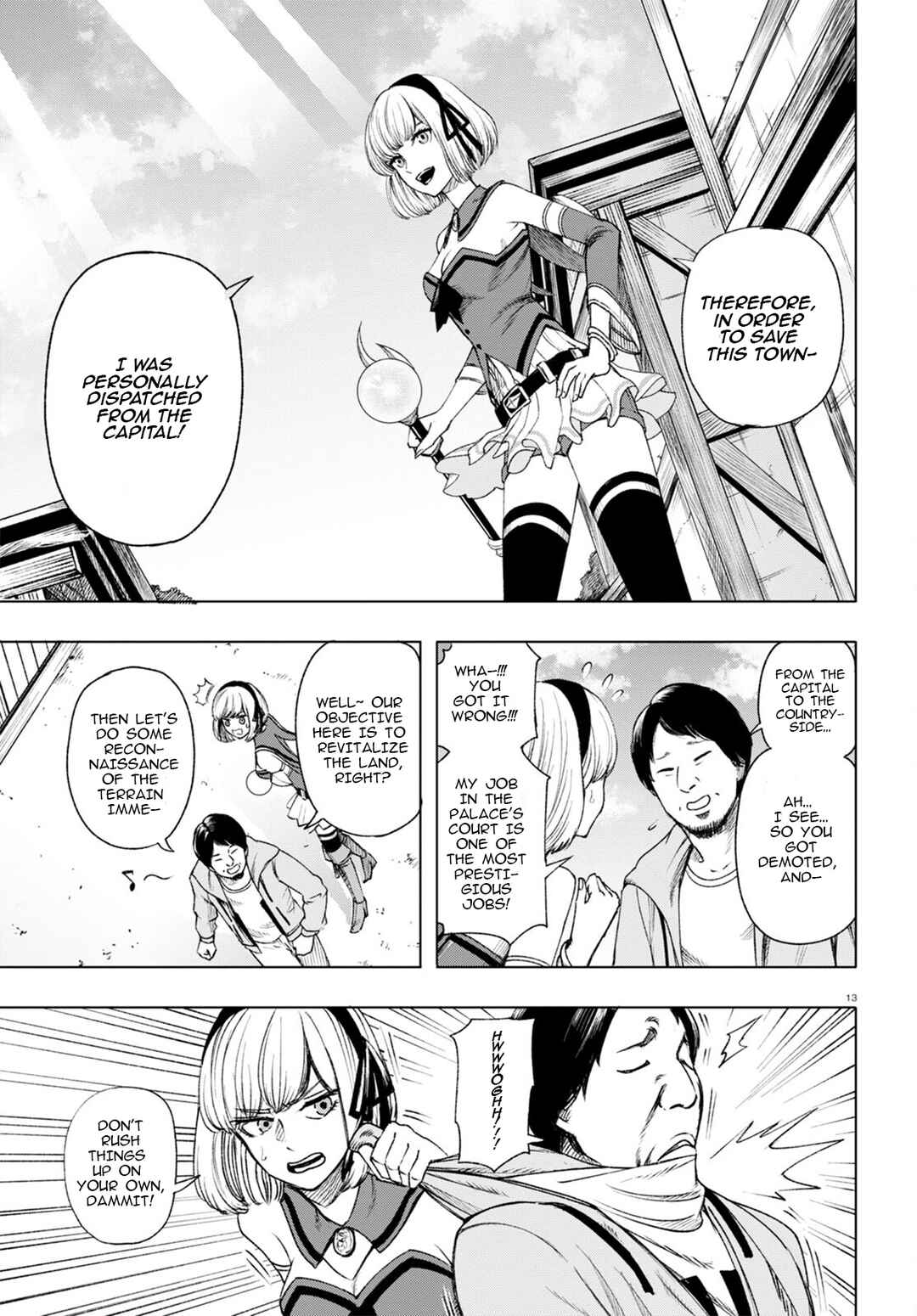 Page 14 Chapter 2 Hiroyuki, Isekai demo Ronpa de Mushou Shimasu