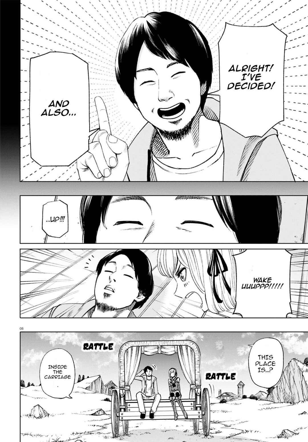 Page 9 Chapter 2 Hiroyuki, Isekai demo Ronpa de Mushou Shimasu