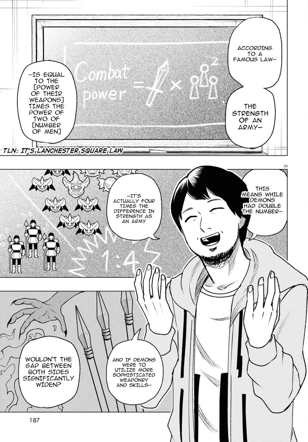 Page 10 Chapter 9 Hiroyuki, Isekai demo Ronpa de Mushou Shimasu
