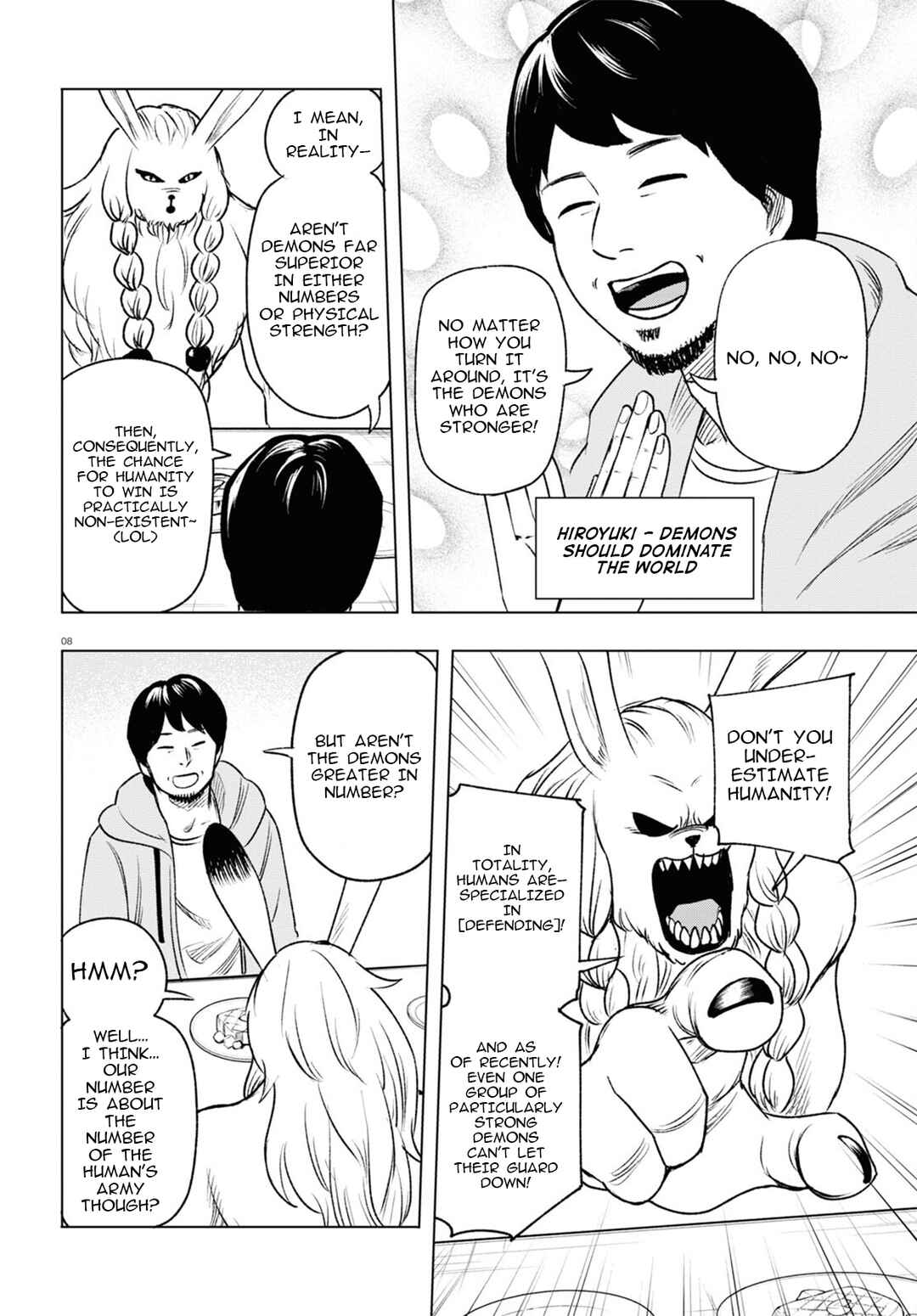 Page 9 Chapter 9 Hiroyuki, Isekai demo Ronpa de Mushou Shimasu