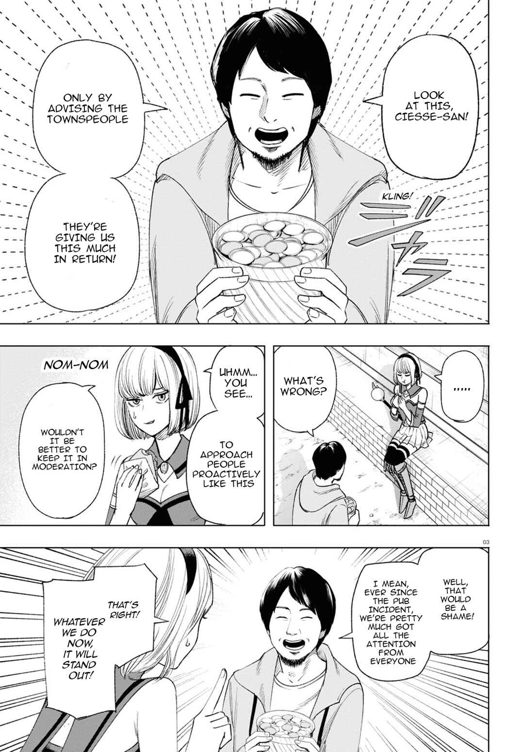 Page 4 Chapter 3 Hiroyuki, Isekai demo Ronpa de Mushou Shimasu