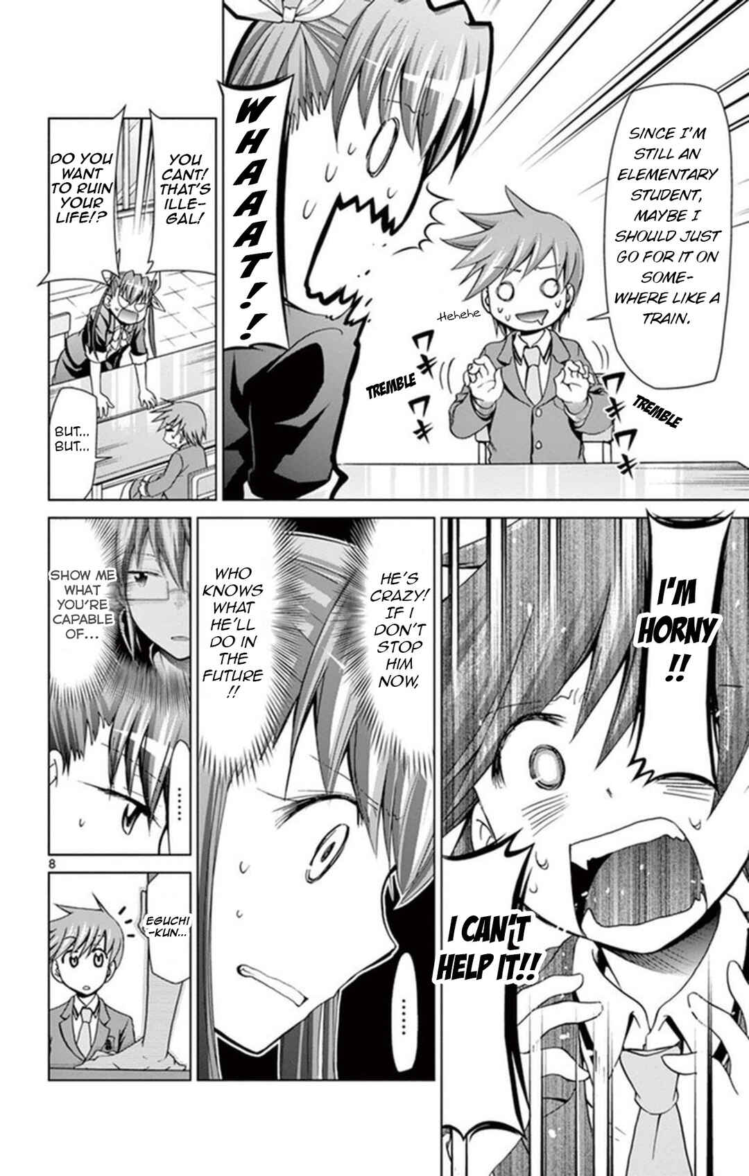 Page 8 Chapter 154 Denpa Kyoushi