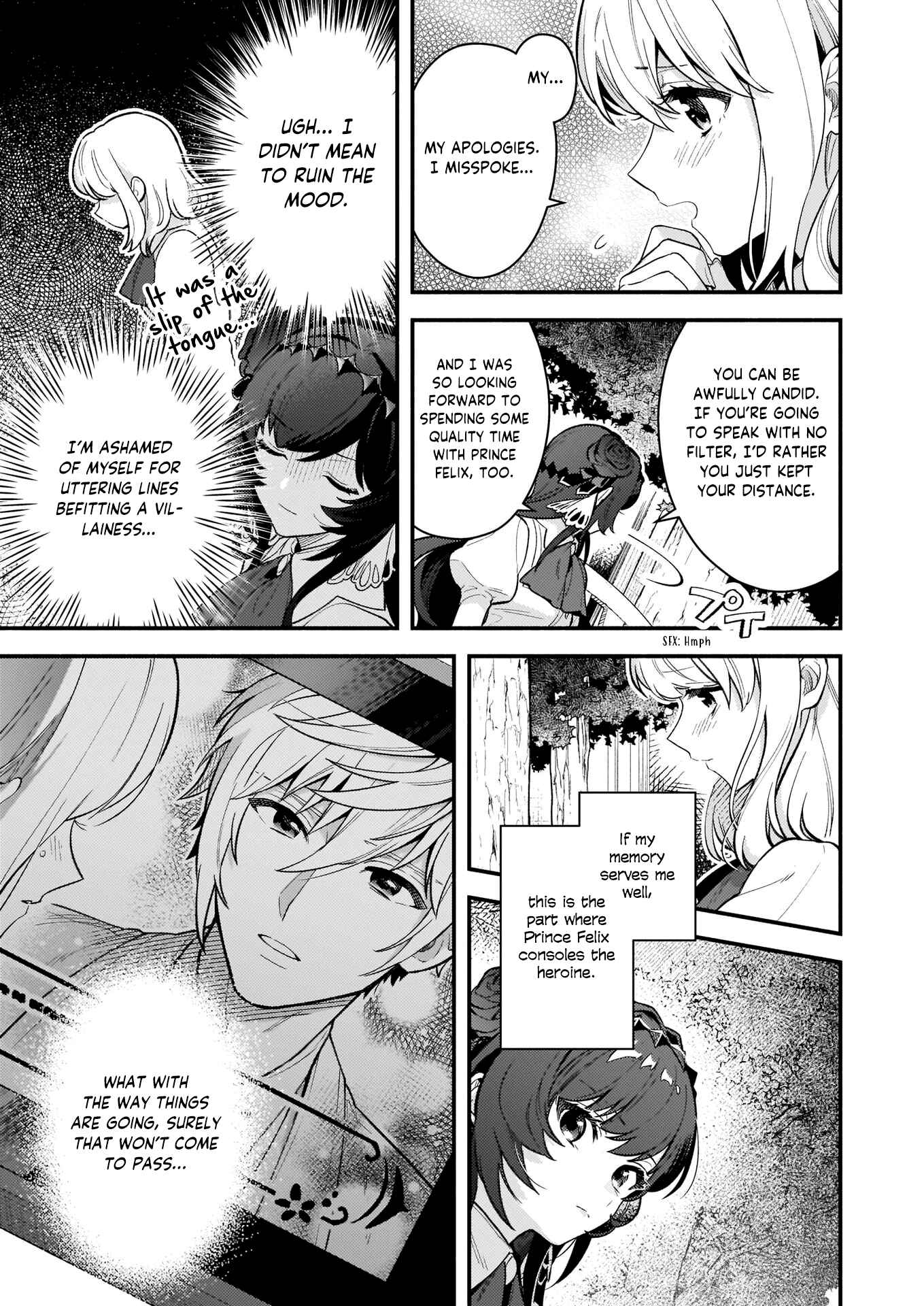 Page 14 Chapter 3 Akuyaku Reijou Route ga Nai Nante, Dare ga Itta no?