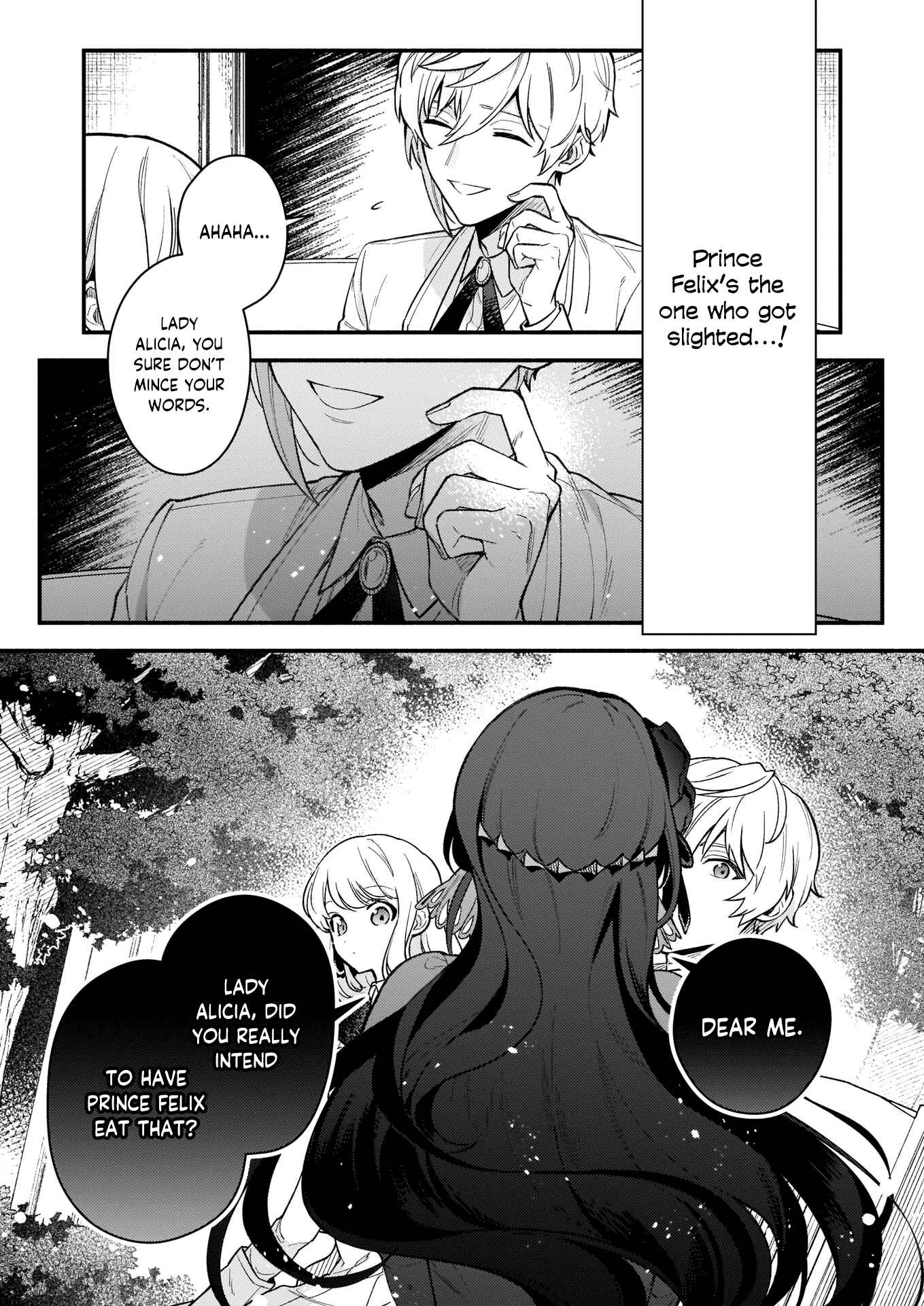 Page 8 Chapter 3 Akuyaku Reijou Route ga Nai Nante, Dare ga Itta no?
