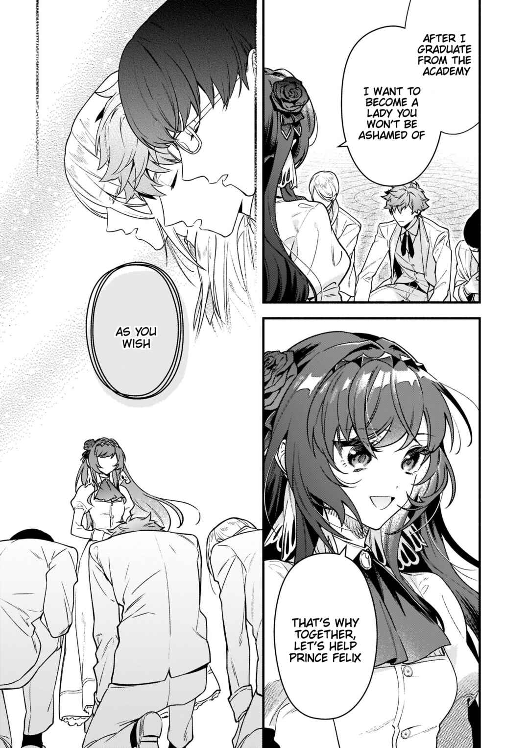 Page 3 Chapter 14 Akuyaku Reijou Route ga Nai Nante, Dare ga Itta no?