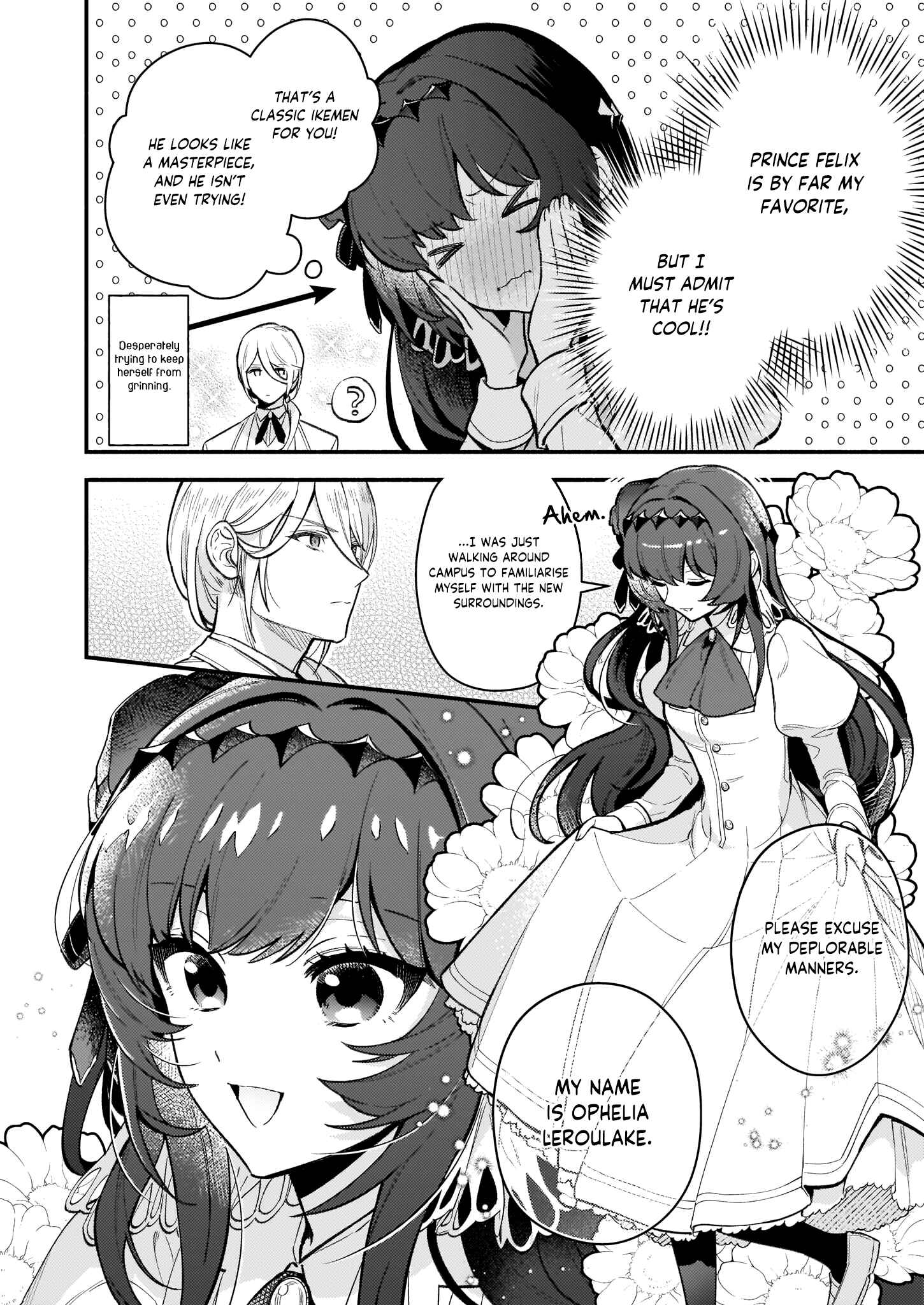 Page 3 Chapter 4 Akuyaku Reijou Route ga Nai Nante, Dare ga Itta no?